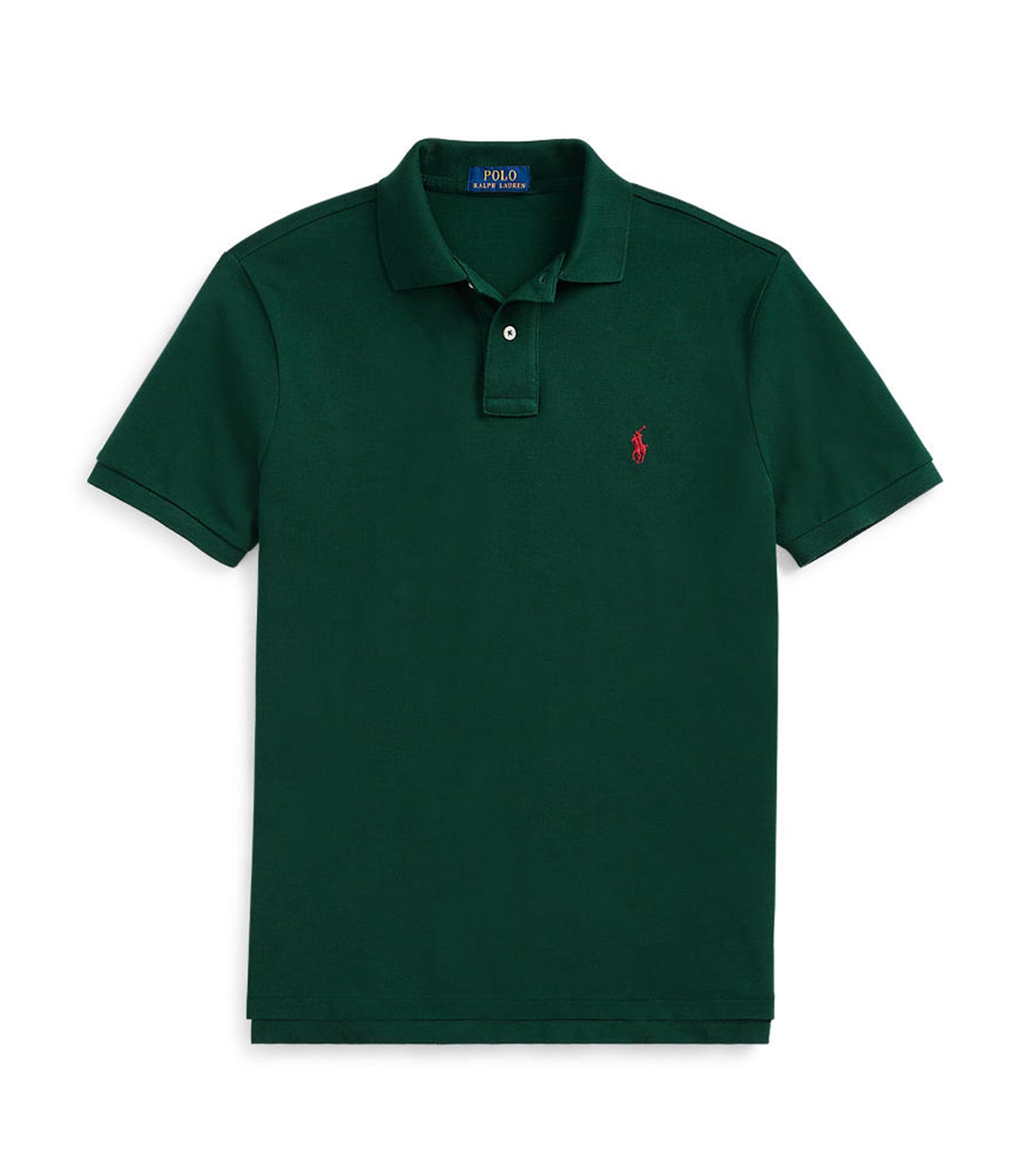 Men's Custom Slim Fit Mesh Polo Shirt