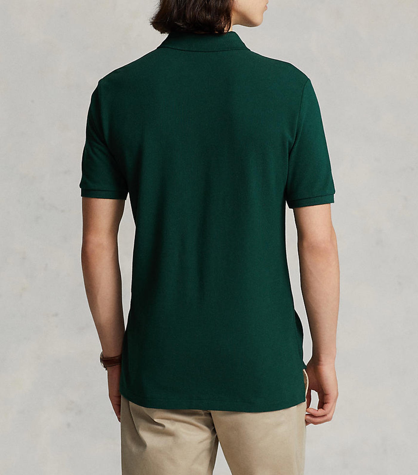 Men's Custom Slim Fit Mesh Polo Shirt