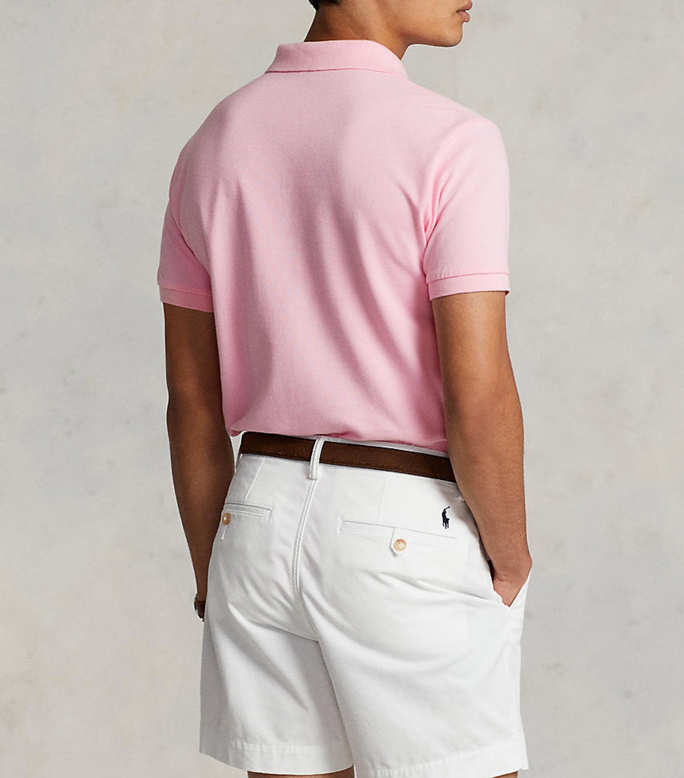 Men's Classic Fit Mesh Polo Shirt