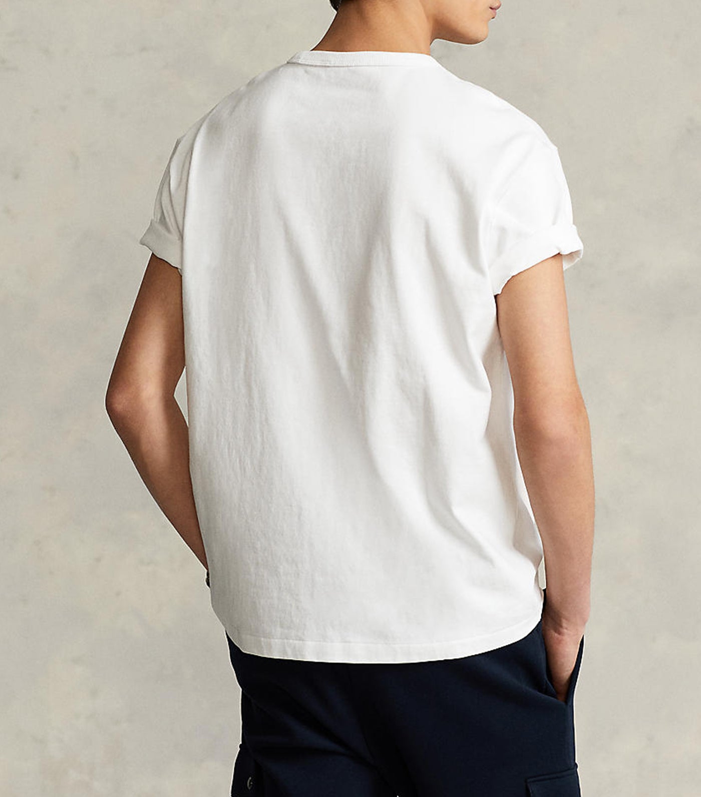 Men's Classic Fit Heavyweight Jersey T-Shirt White