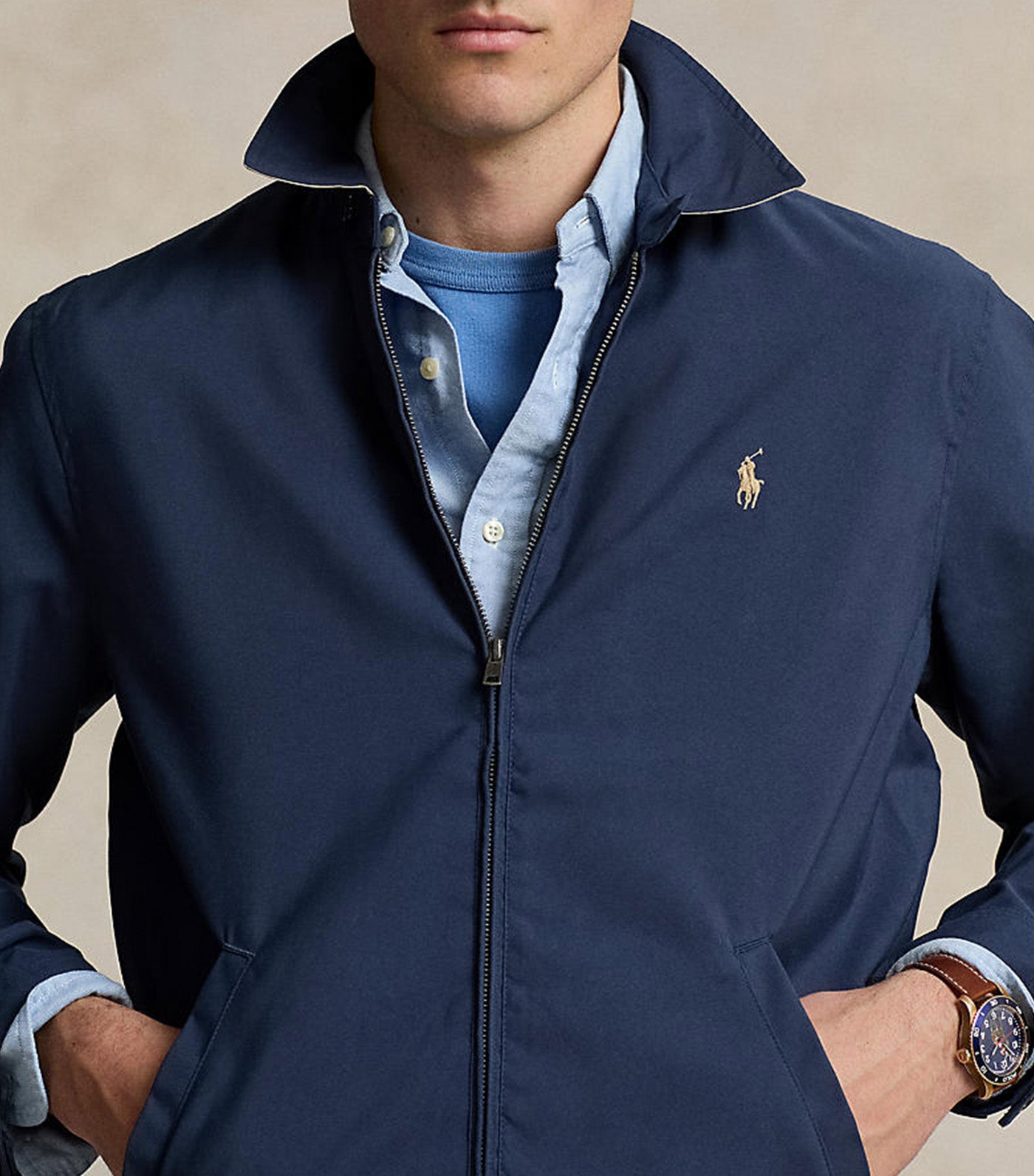 Polo Ralph Lauren Men's Bi-Swing Jacket Newport Navy