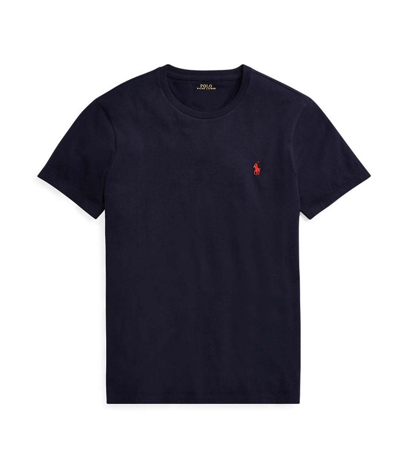 Polo Ralph Lauren Men's Custom Slim Fit Jersey Crewneck T-Shirt Dark Blue