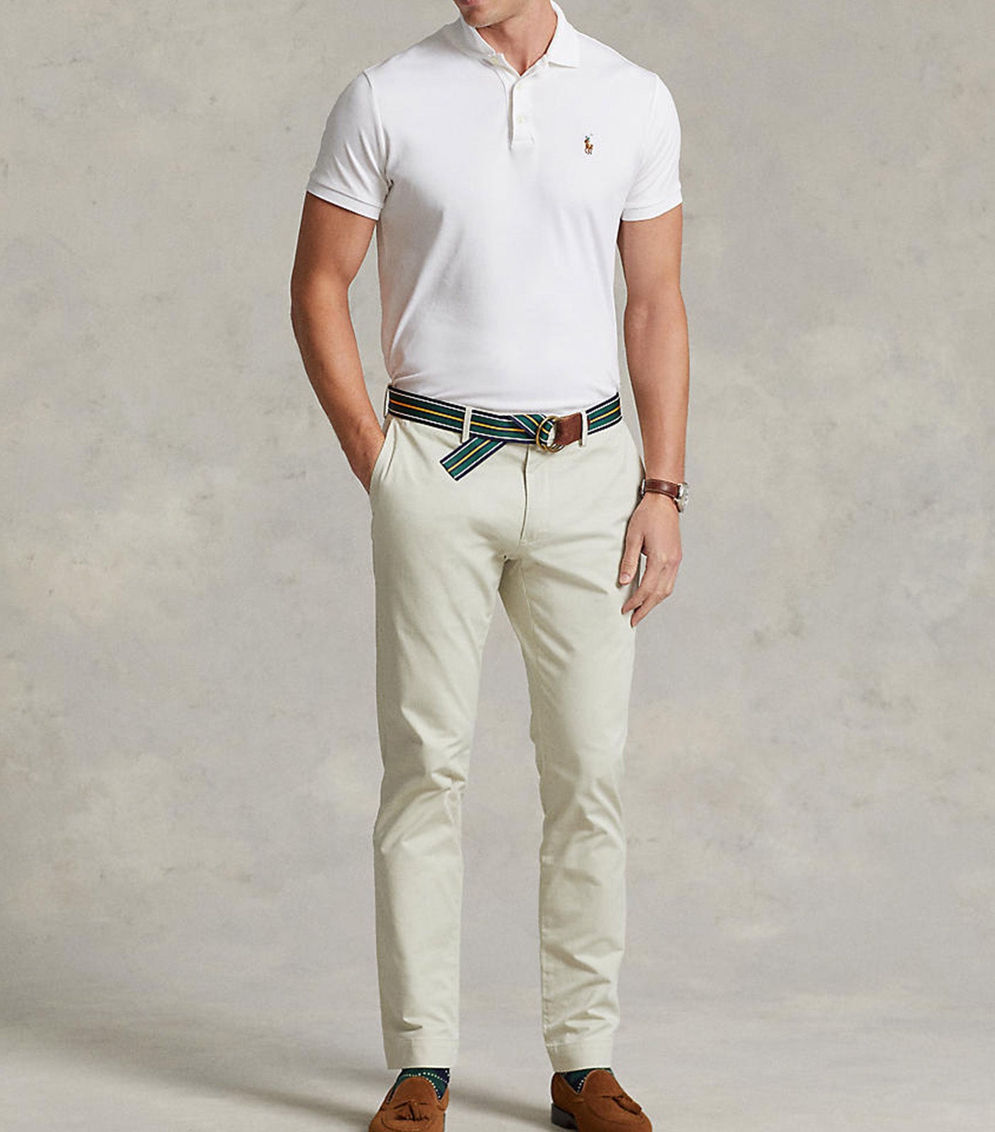Custom Slim Fit Cotton Polo