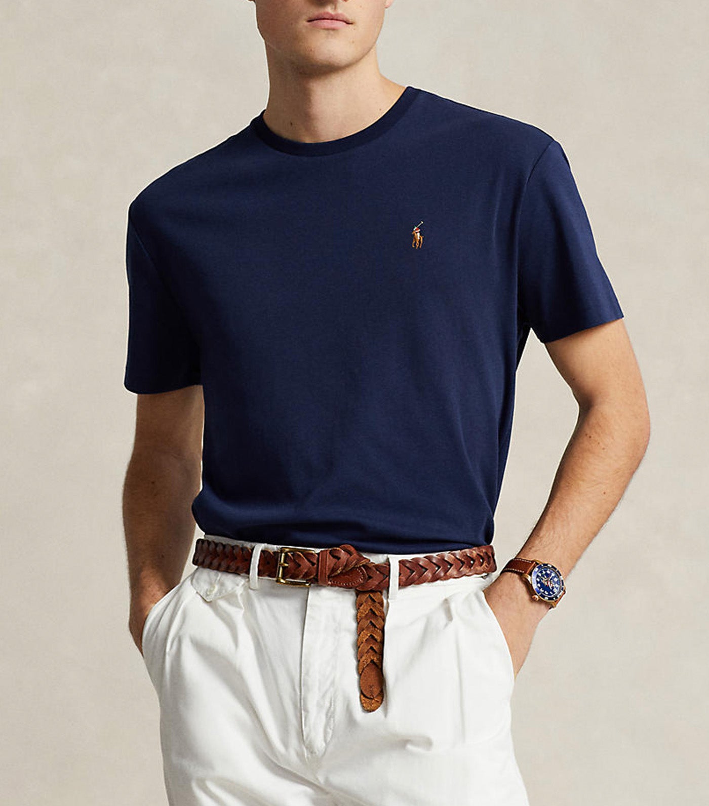 Men's Custom Slim Fit Soft Cotton T-Shirt