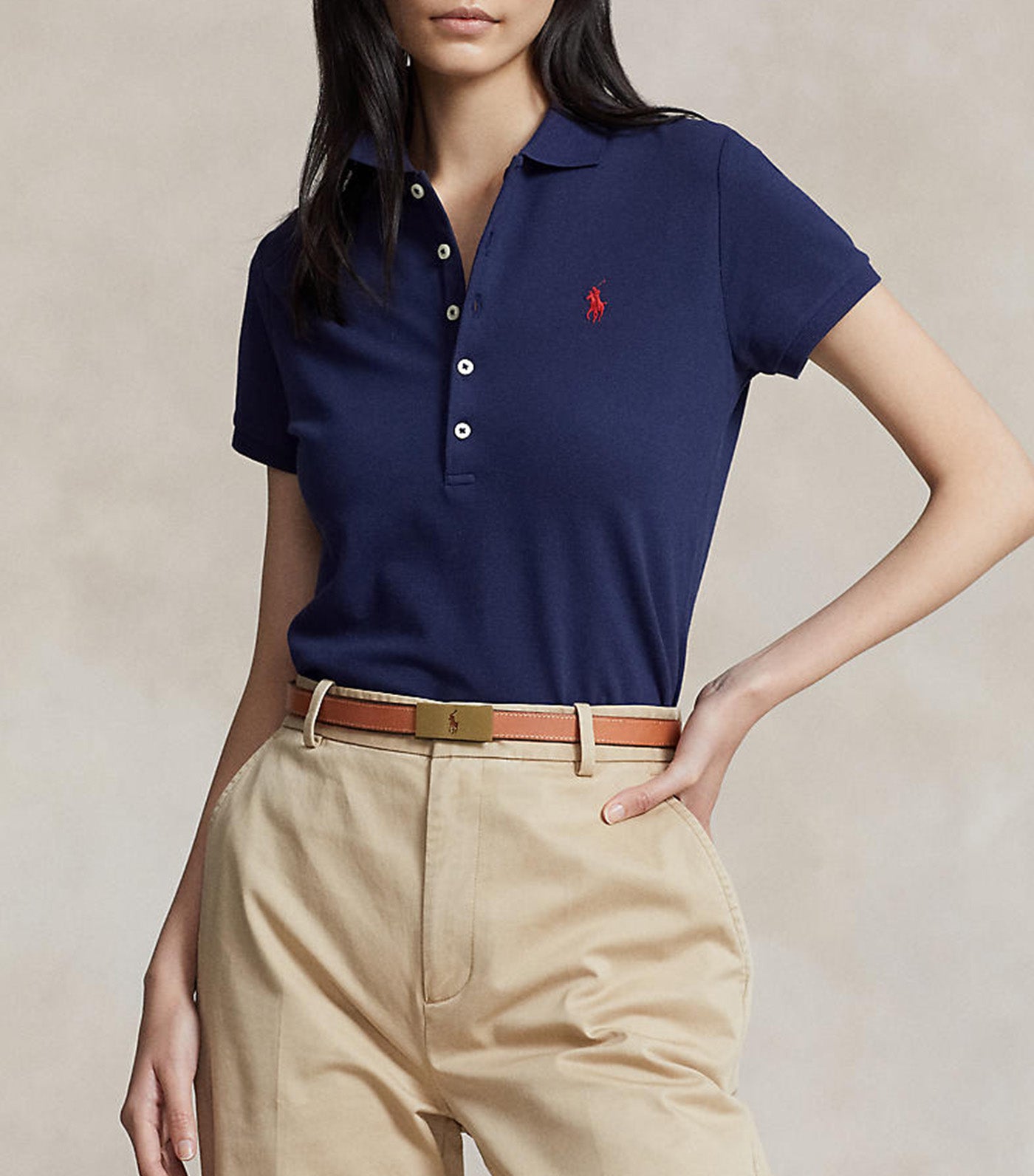 Women's Slim Fit Stretch Polo