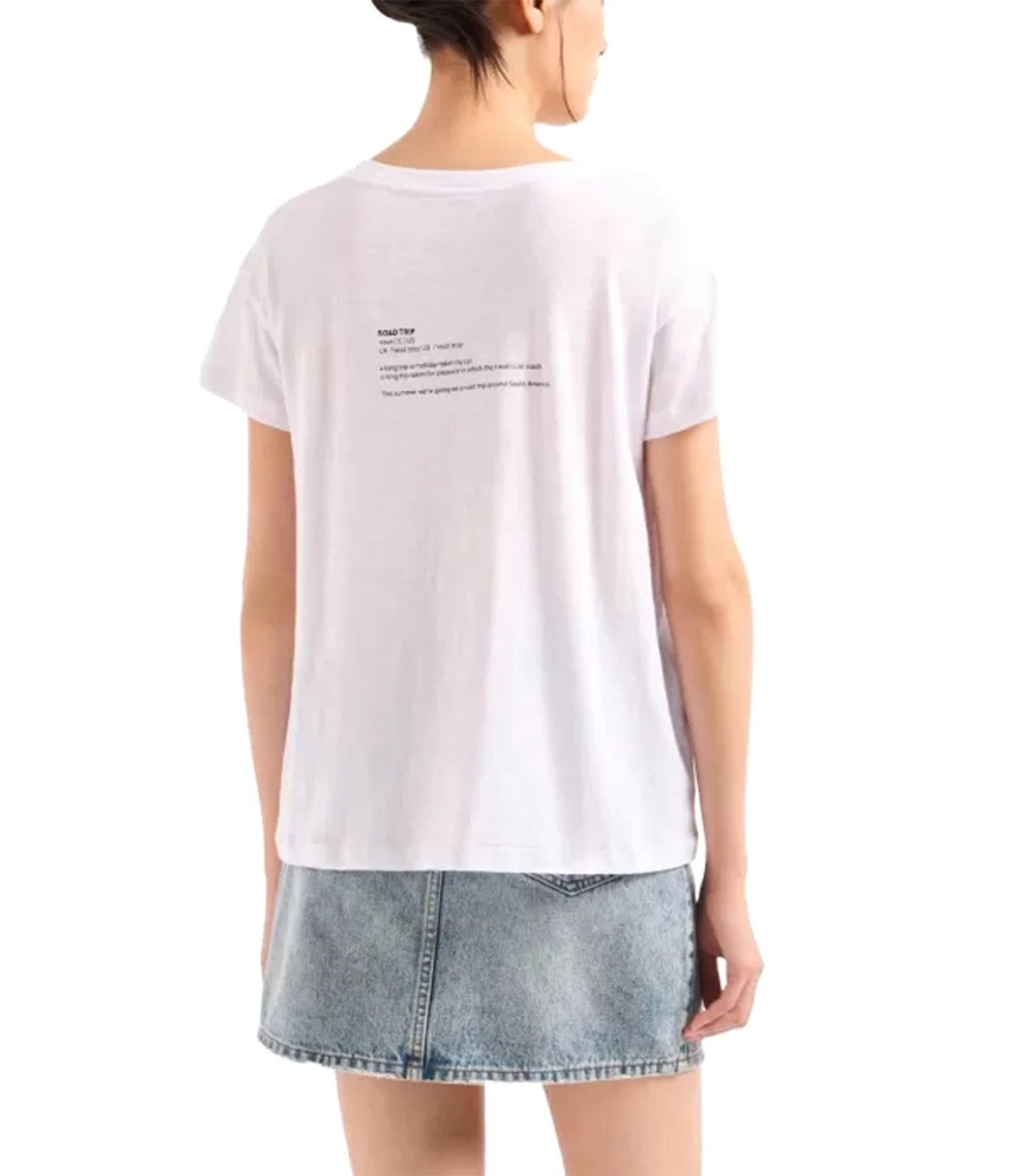 Relaxed Fit Tee Optic White
