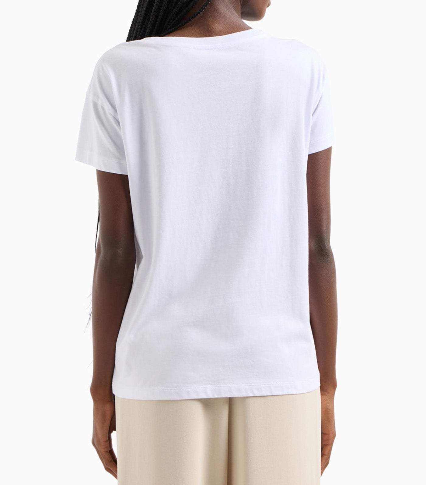 Relaxed T-Shirt Round Neck Optic White