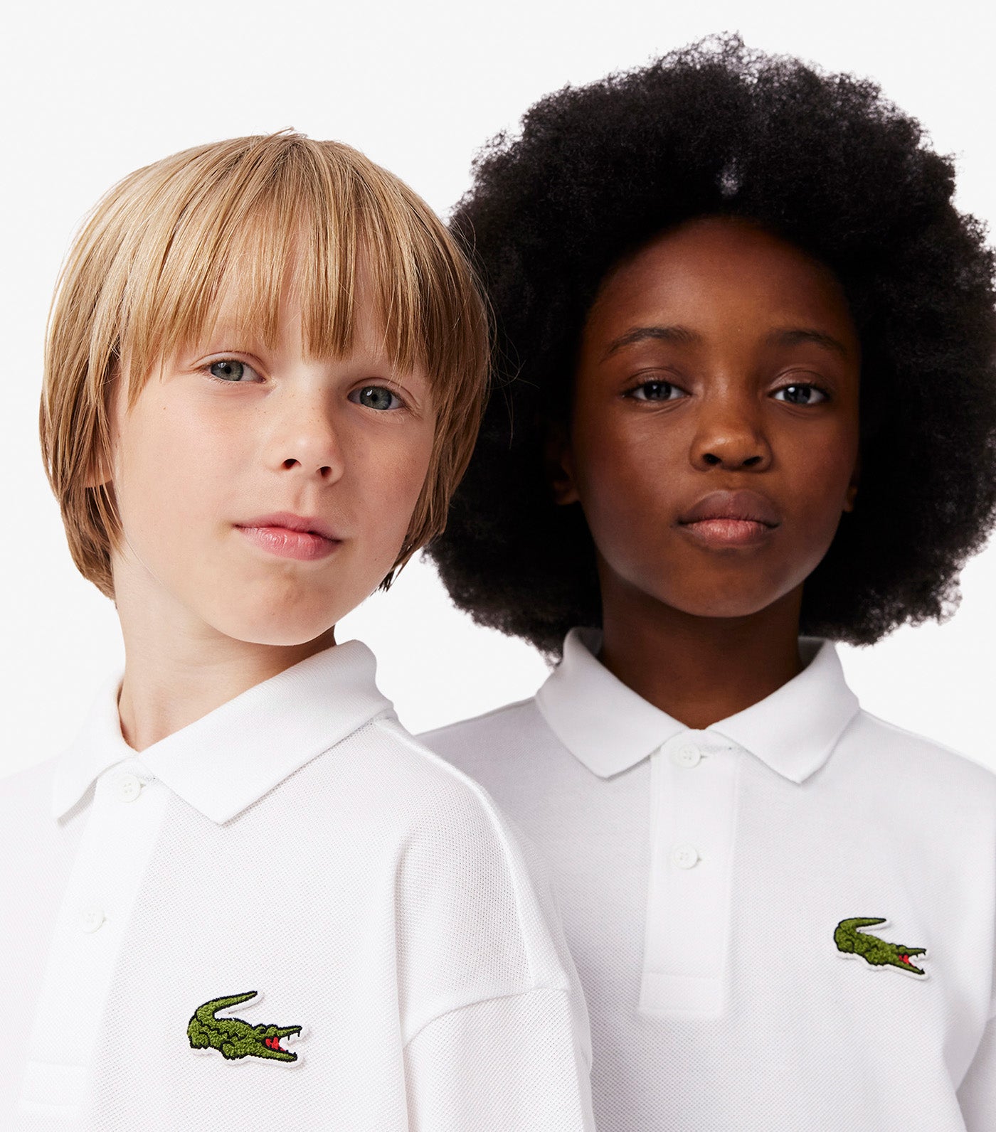 Kids' Piqué Crocodile Polo Shirt