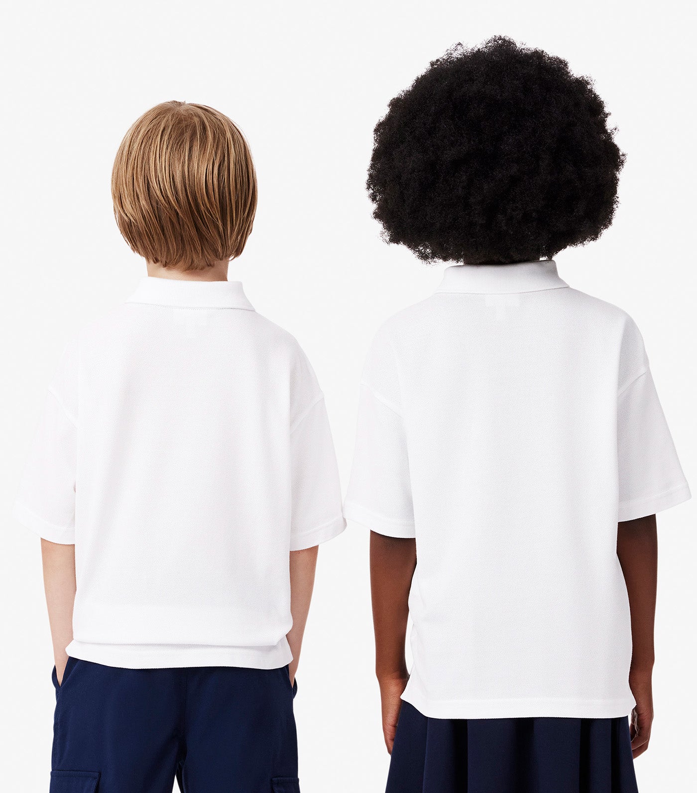 Kids' Piqué Crocodile Polo Shirt