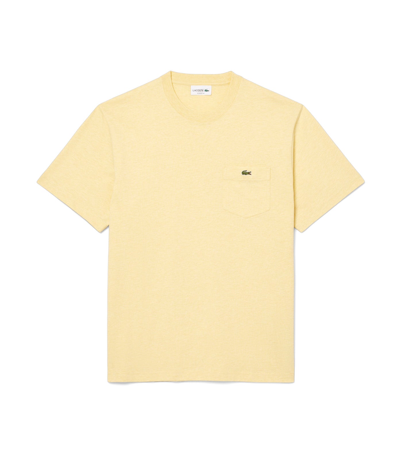 Cotton T-shirt with Breast Pocket Soleil Chine