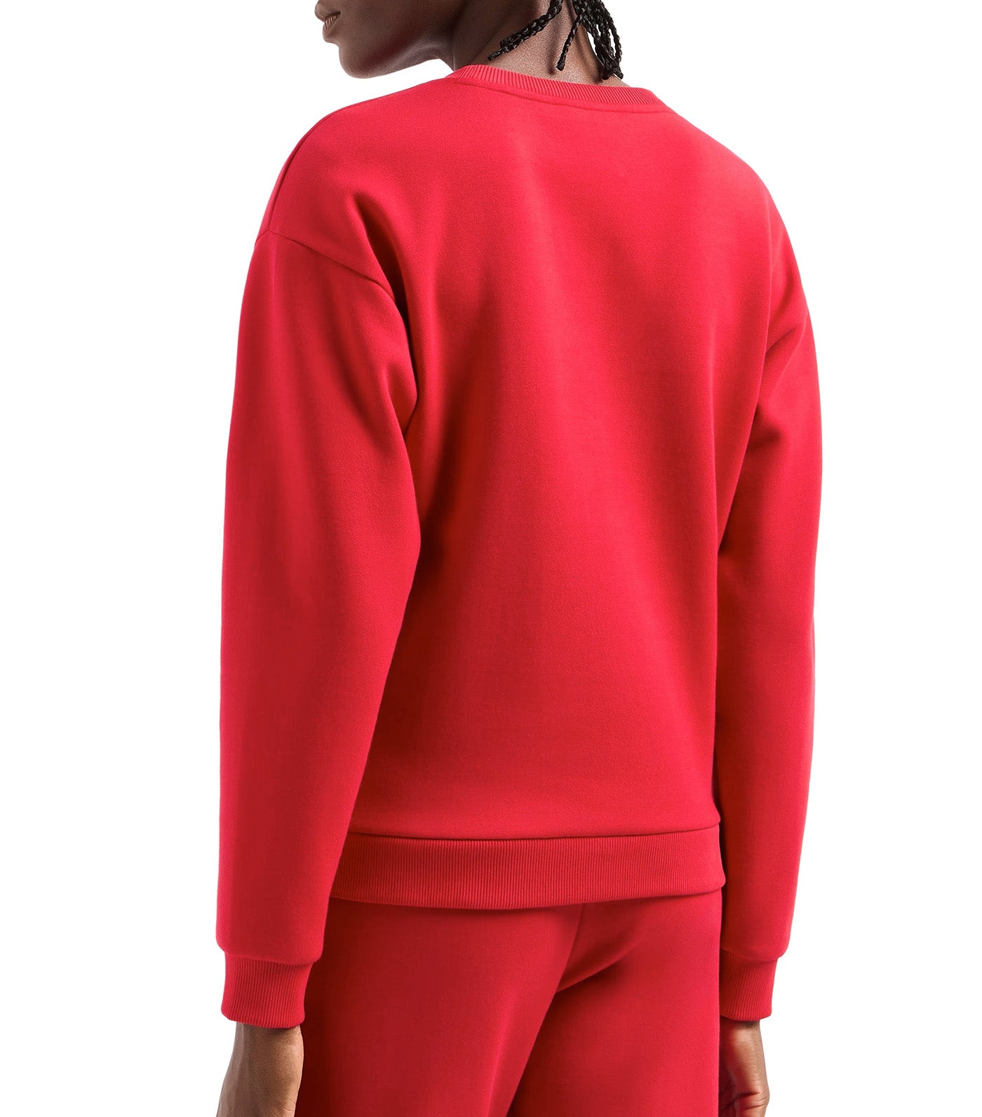 Embroidered Sweatshirt Red Liquorice