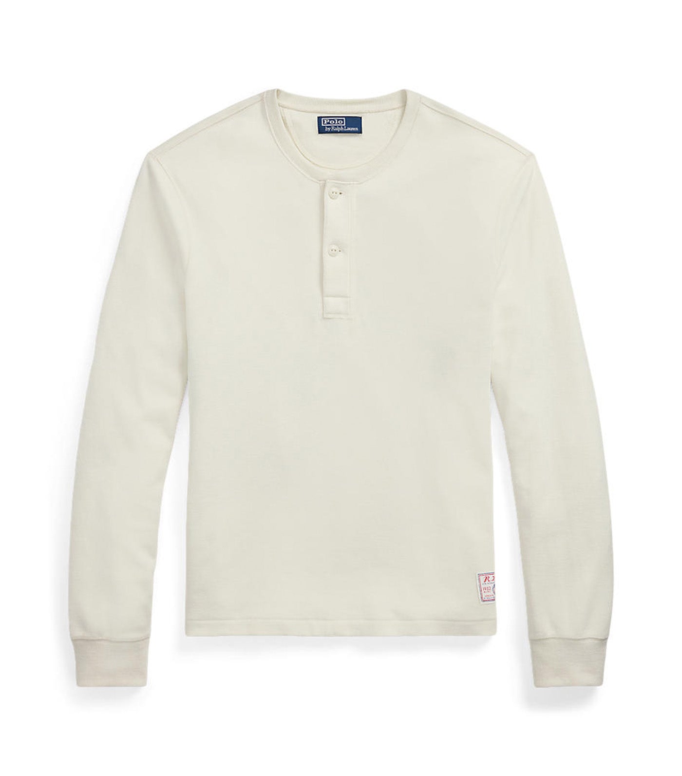 Men's Moleskin Henley Shirt Herbal Milk