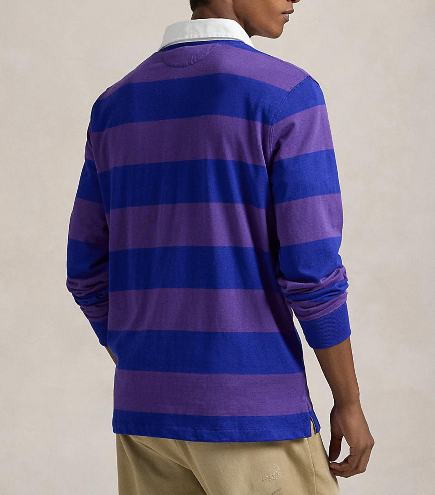 Men's The Iconic Rugby Shirt Athletic Purple/Classic Azure