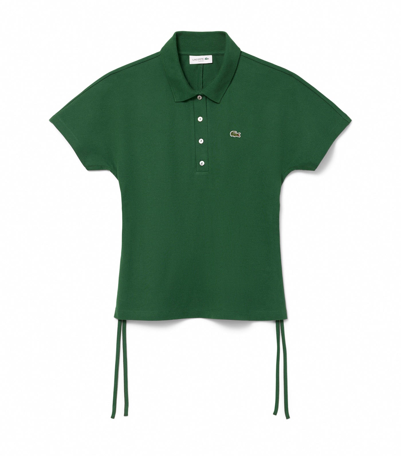 Slim Fit Adjustable Piqué Polo Shirt