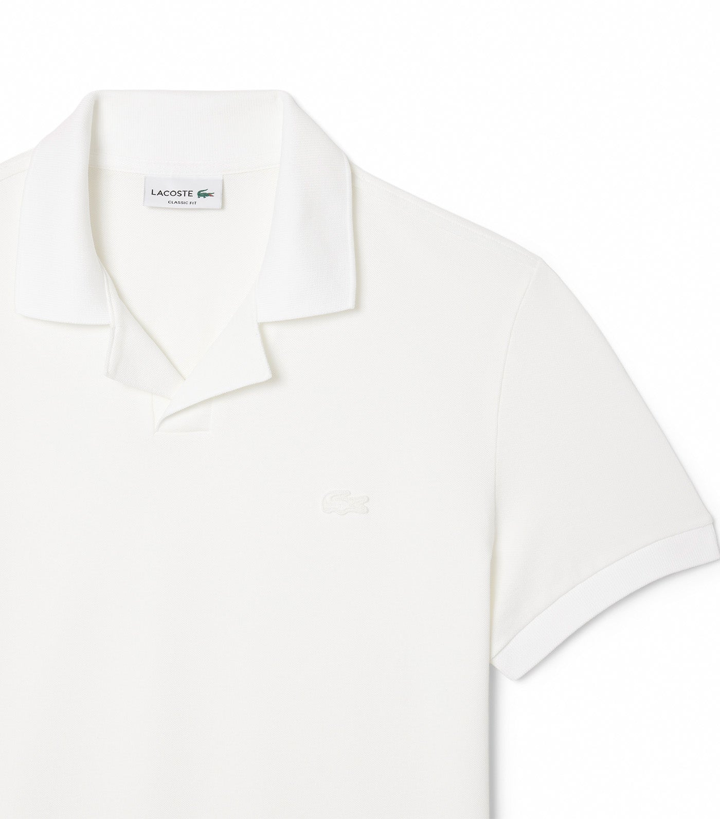 Classic Fit Open Neck Paris Polo Shirt