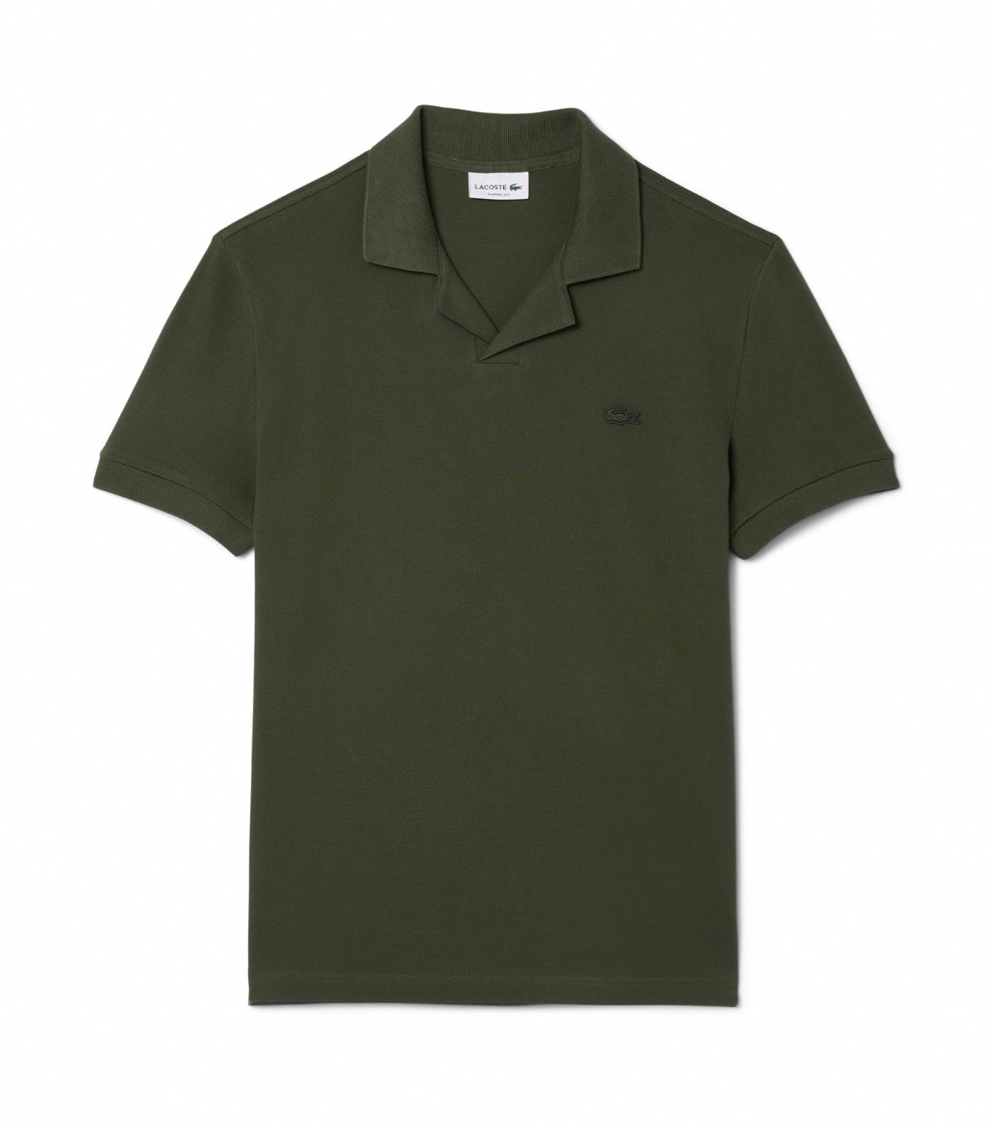 Classic Fit Open Neck Paris Polo Shirt