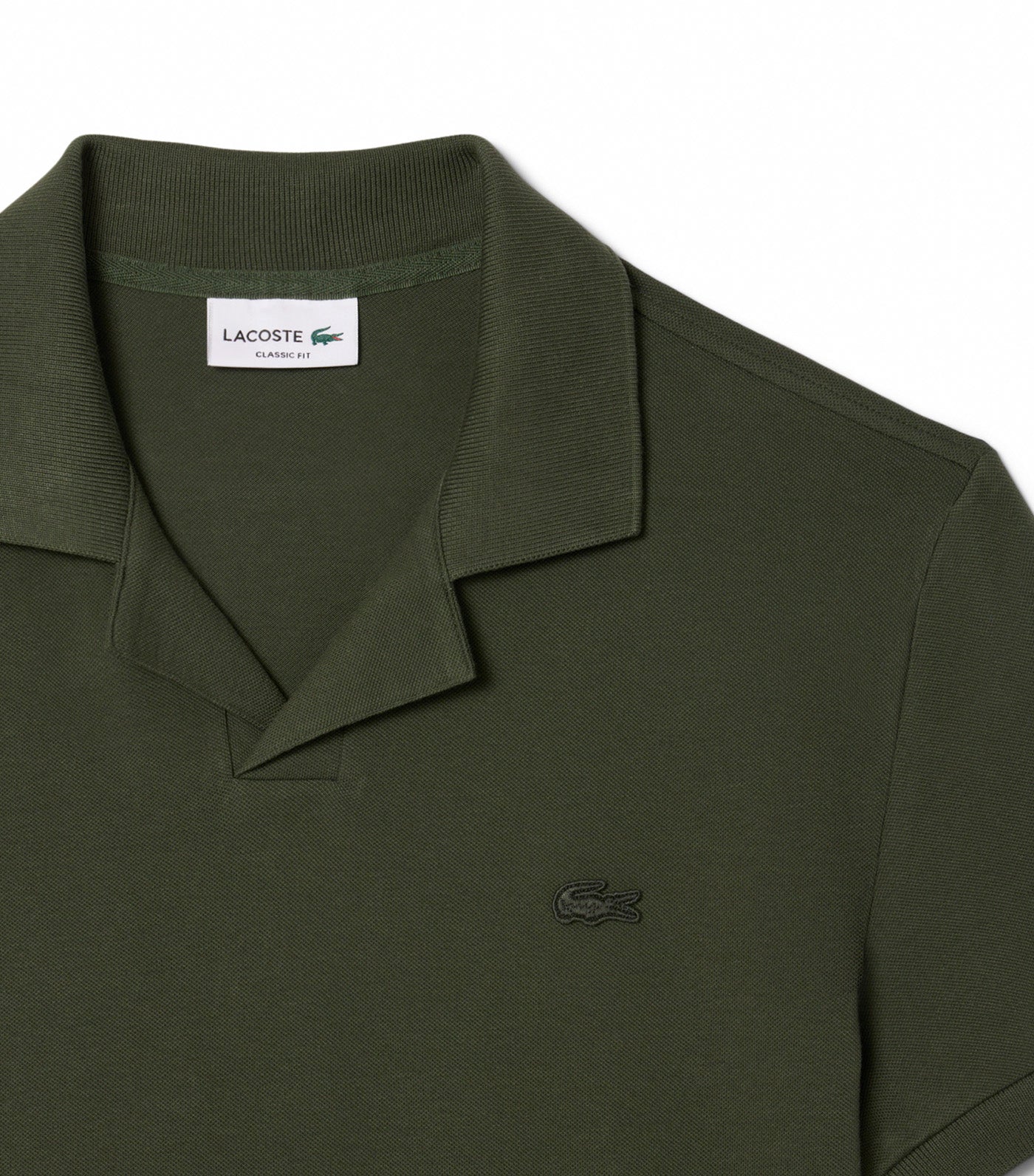 Classic Fit Open Neck Paris Polo Shirt