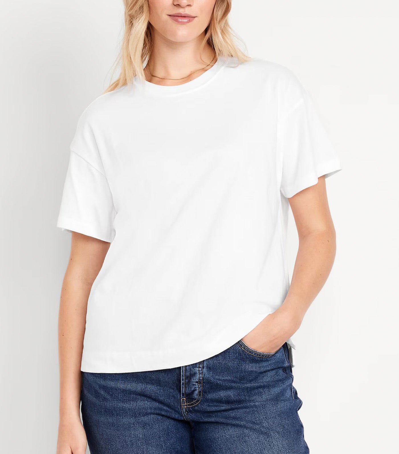 Vintage Crew-Neck T-Shirt for Women