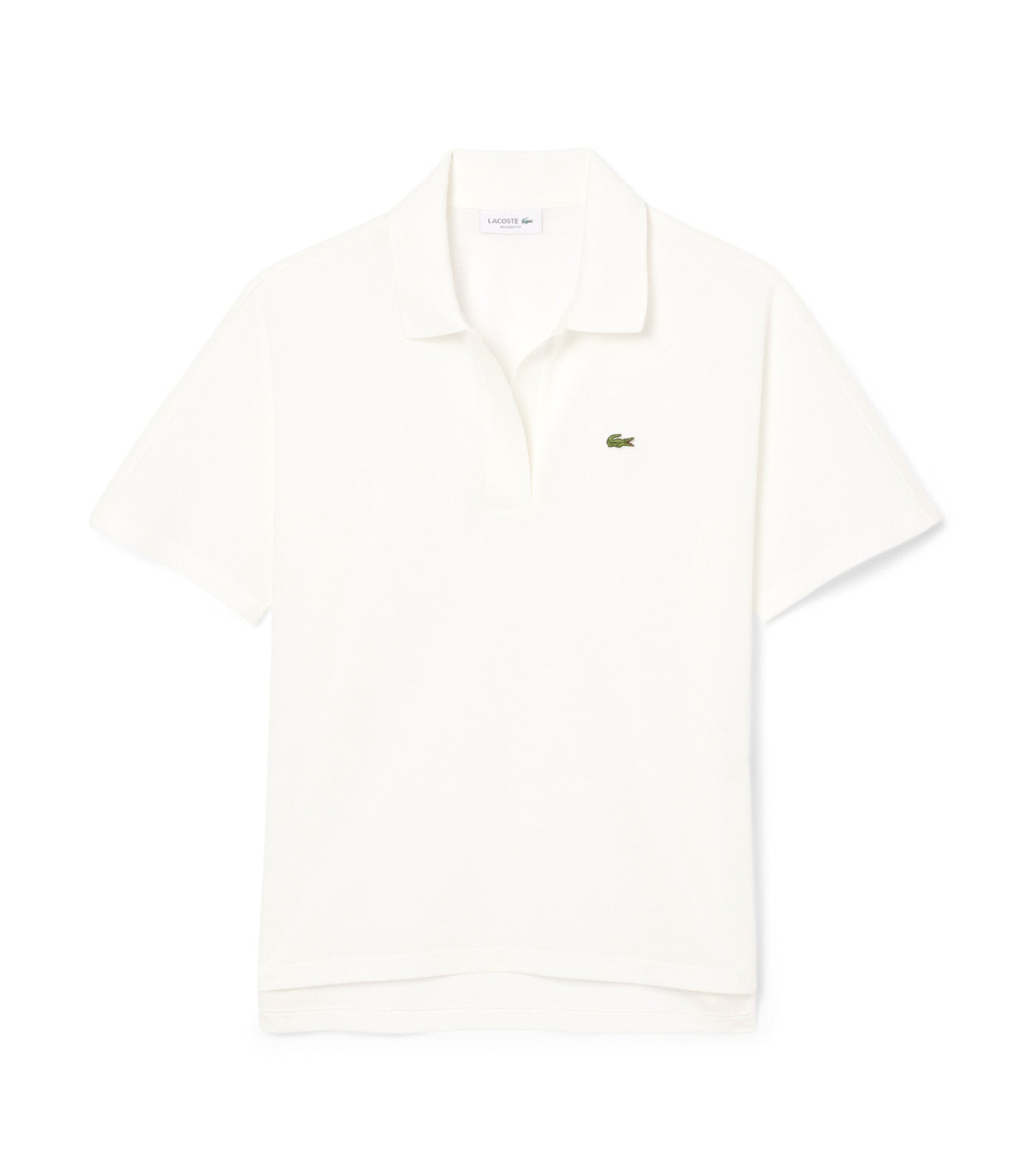 Relaxed Fit Fluid Pique Polo Shirt