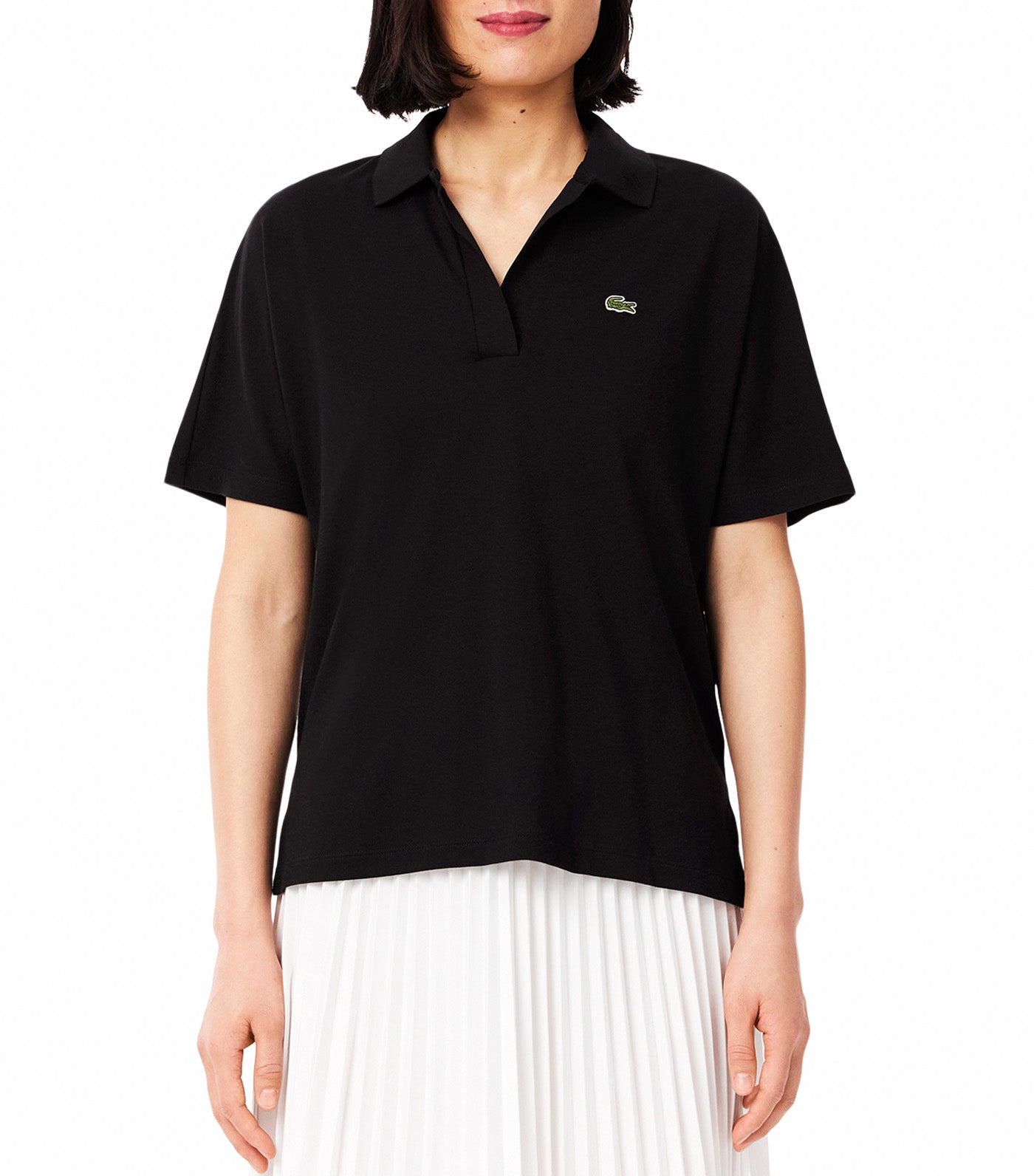Relaxed Fit Fluid Piqué Polo Shirt