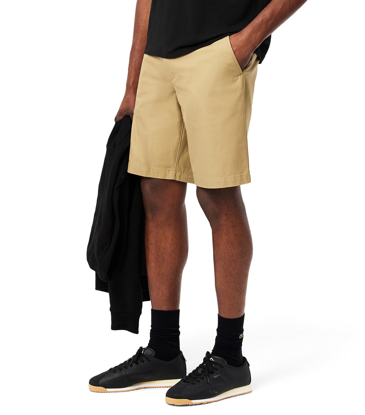 Regular Fit Gabardine Chino Bermuda Shorts