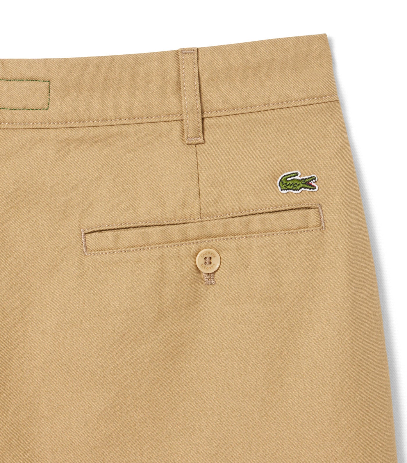 Regular Fit Gabardine Chino Bermuda Shorts