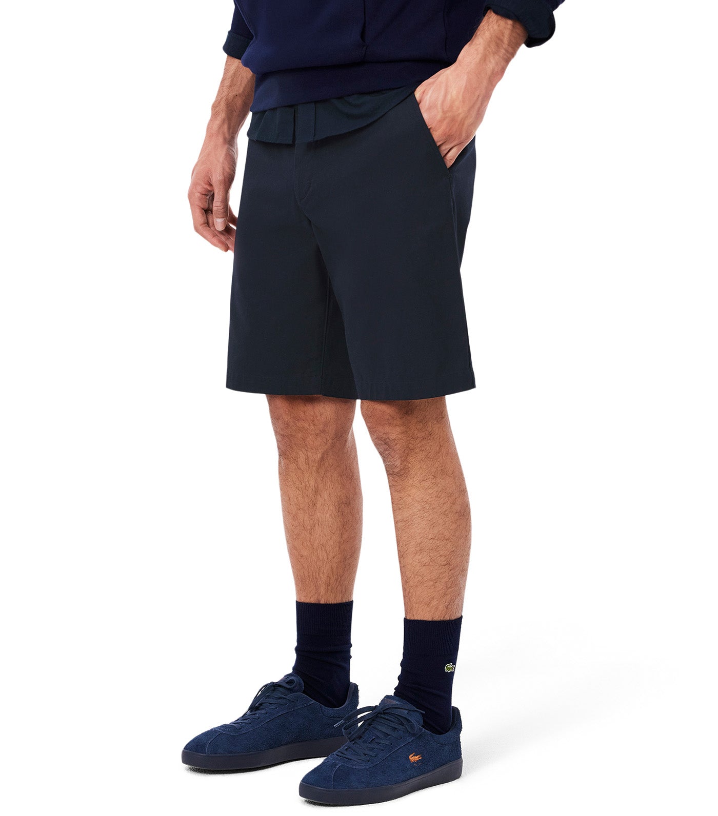 Regular Fit Gabardine Chino Bermuda Shorts