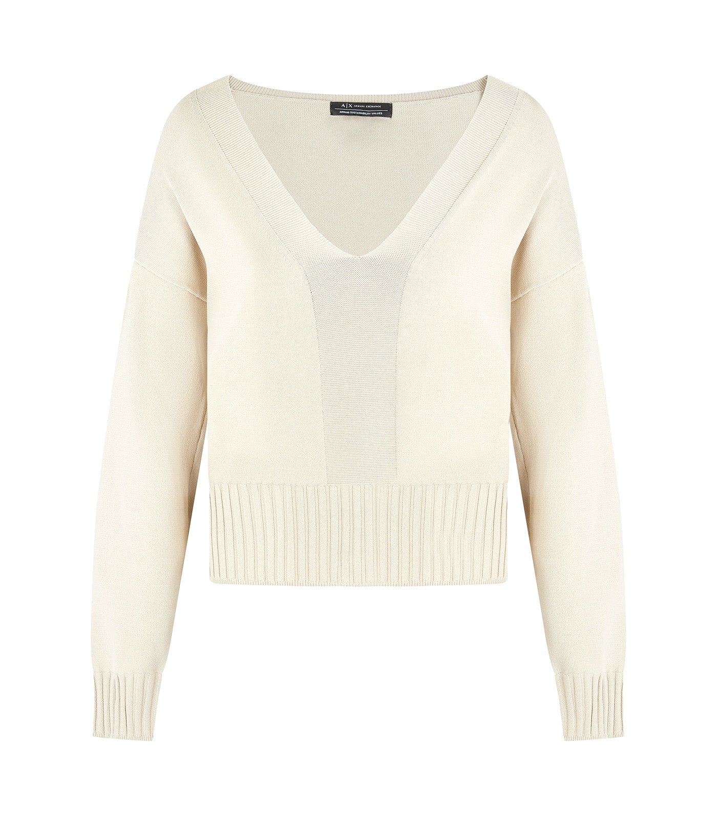 ASV Contrast Detail Sweater Mirage