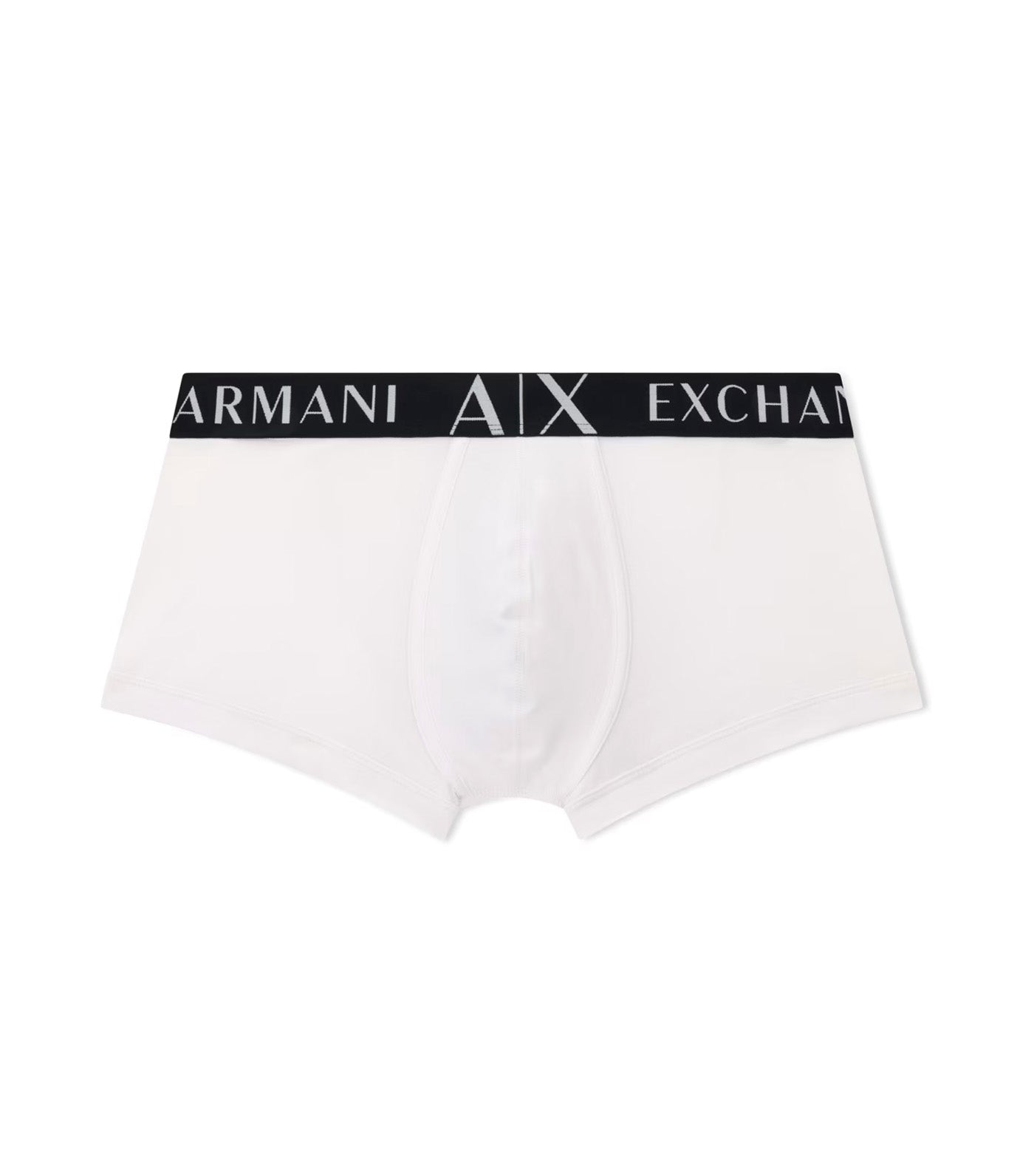Armani Exchange Stretch Fabric Boxer Shorts Bianco