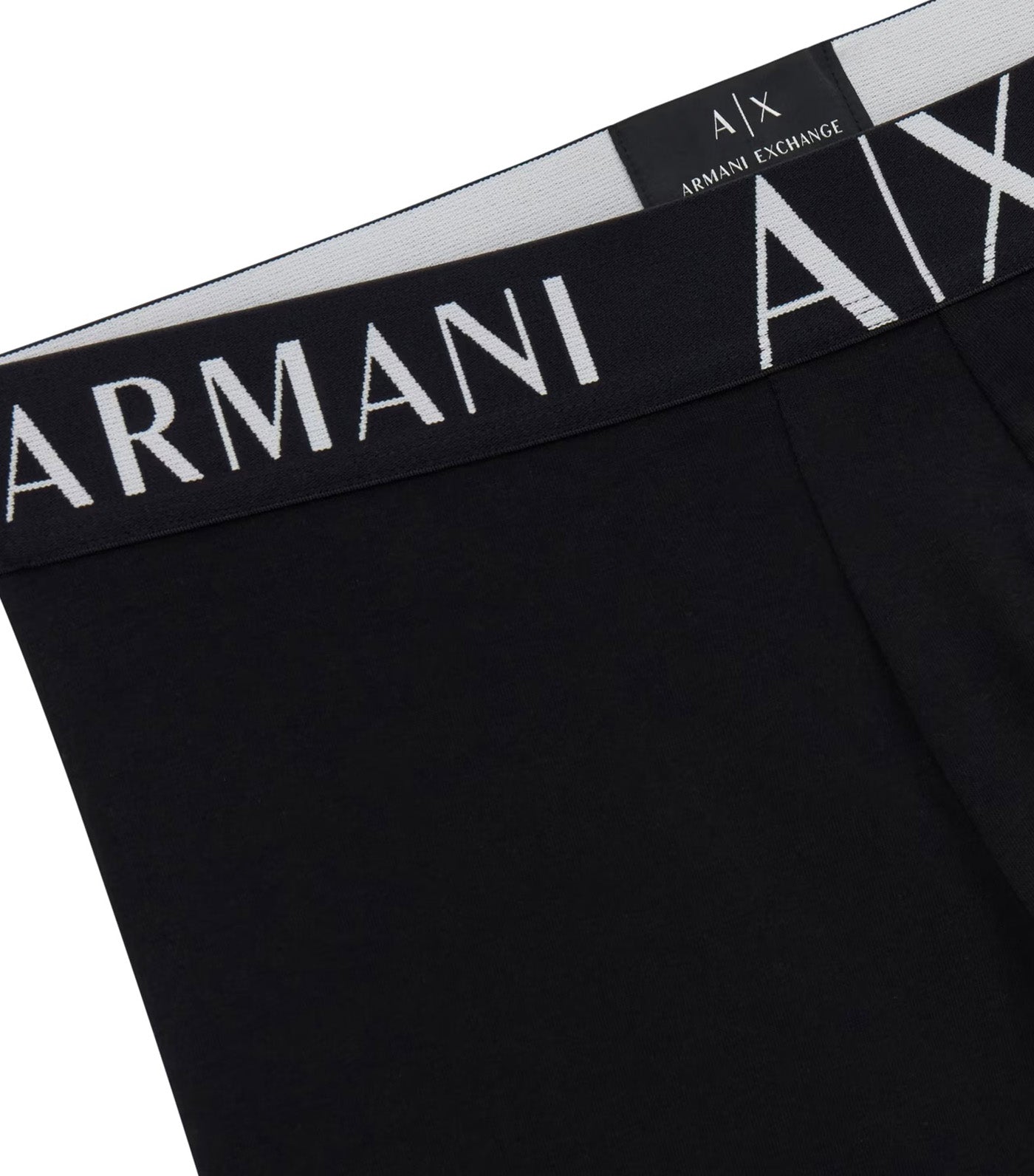 Armani Exchange Boxers Maxi Logo Nero