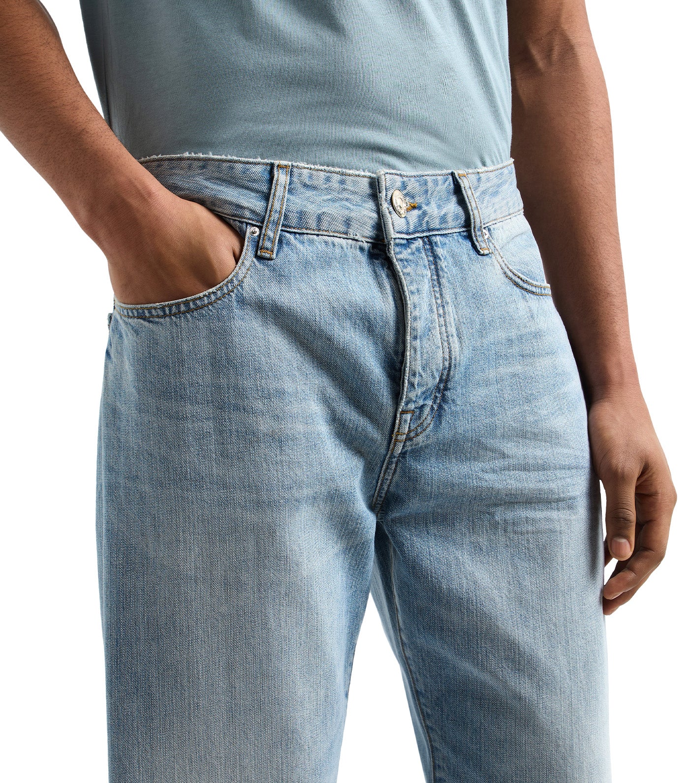 J71 Carrot Fit Jeans Blue Denim