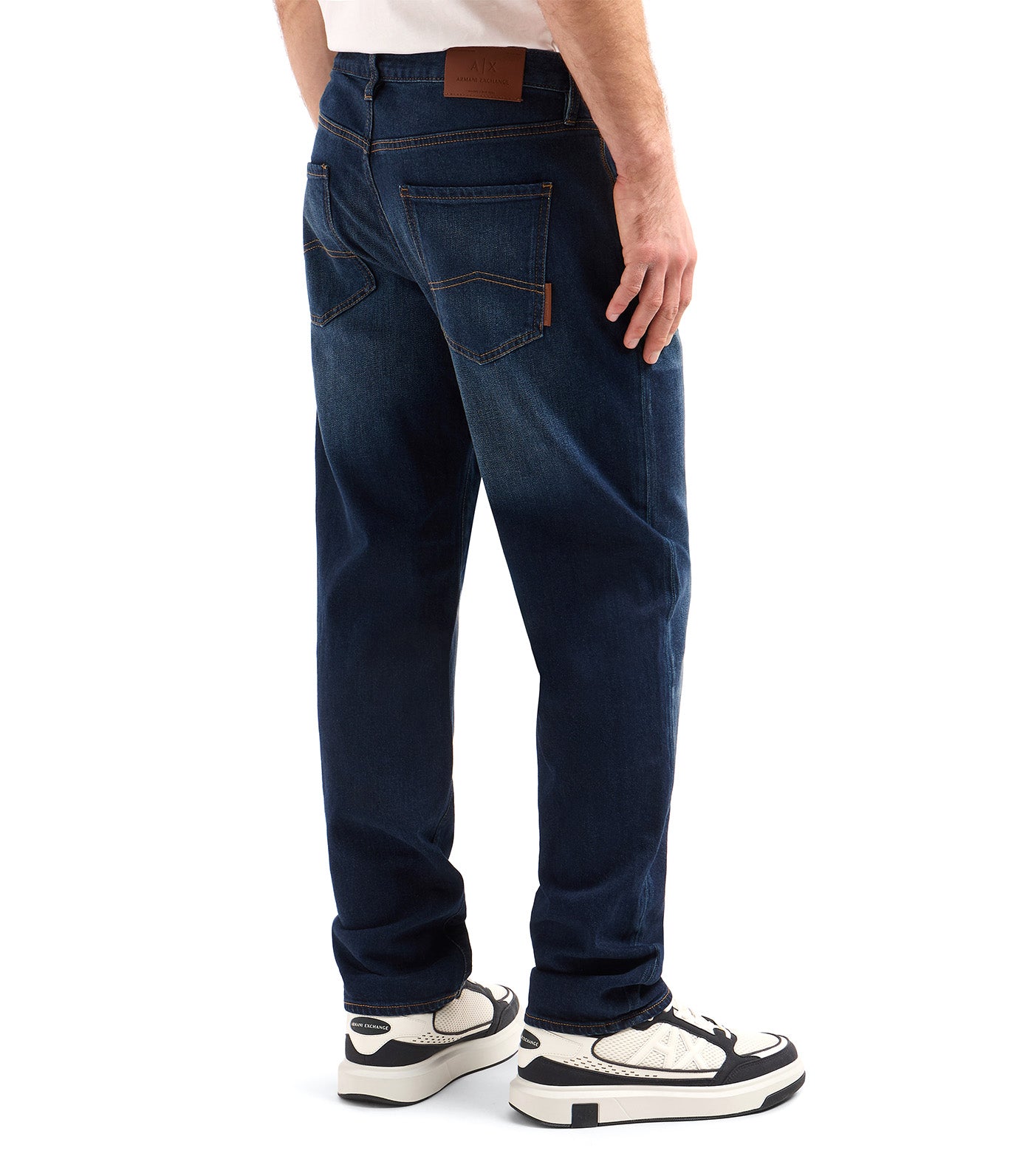 J16 Straight Fit Jeans Dark Blue Denim