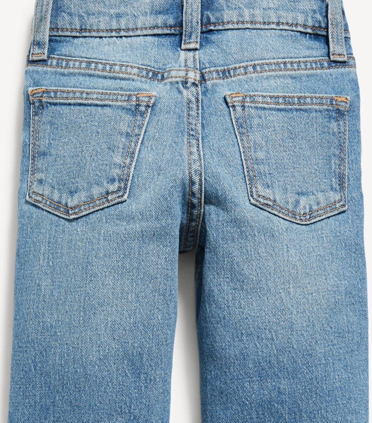 Straight Ripped Stretch Jeans for Toddler Boys Light Wash
