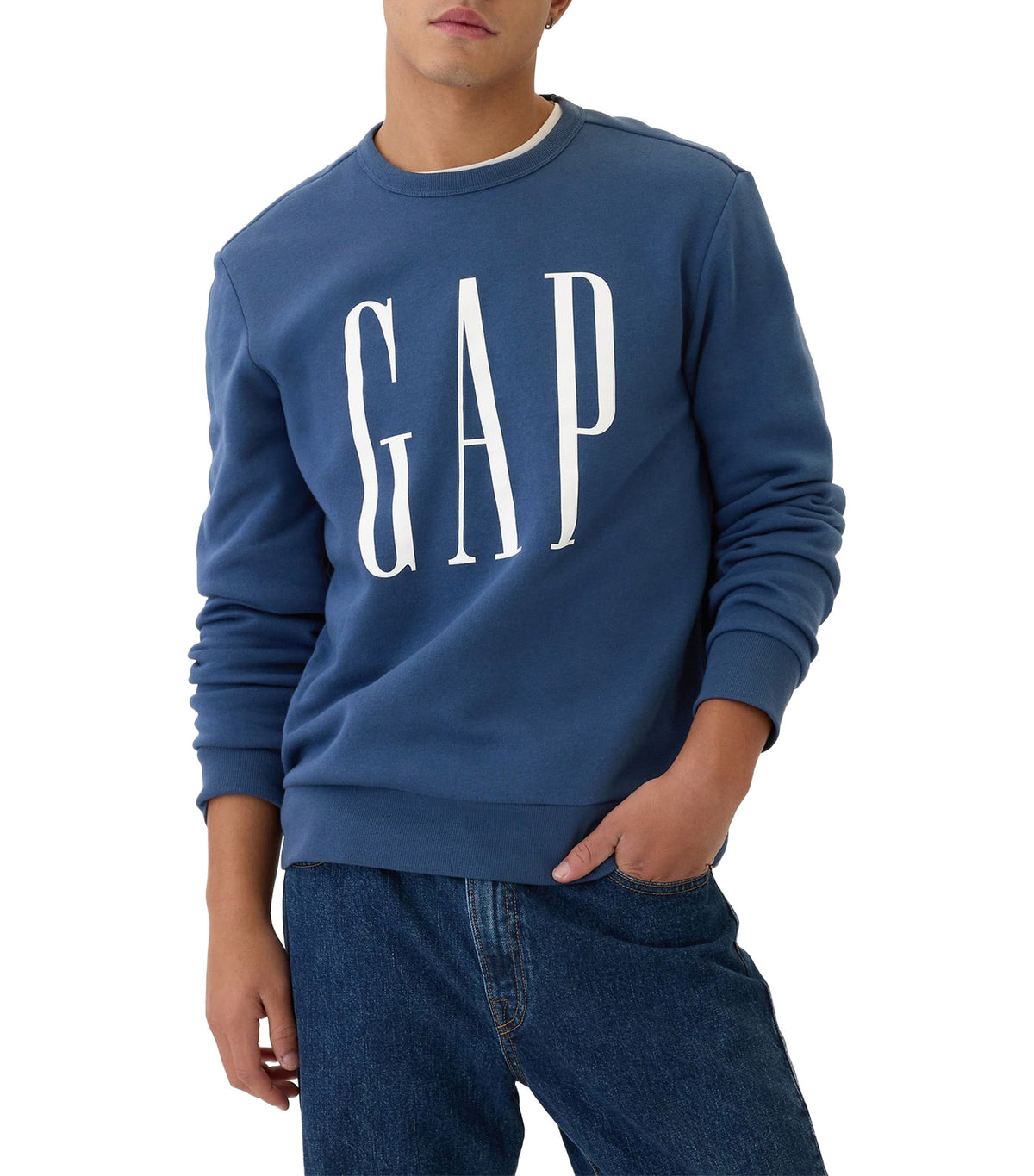 Logo Sweatshirt Blue Shade