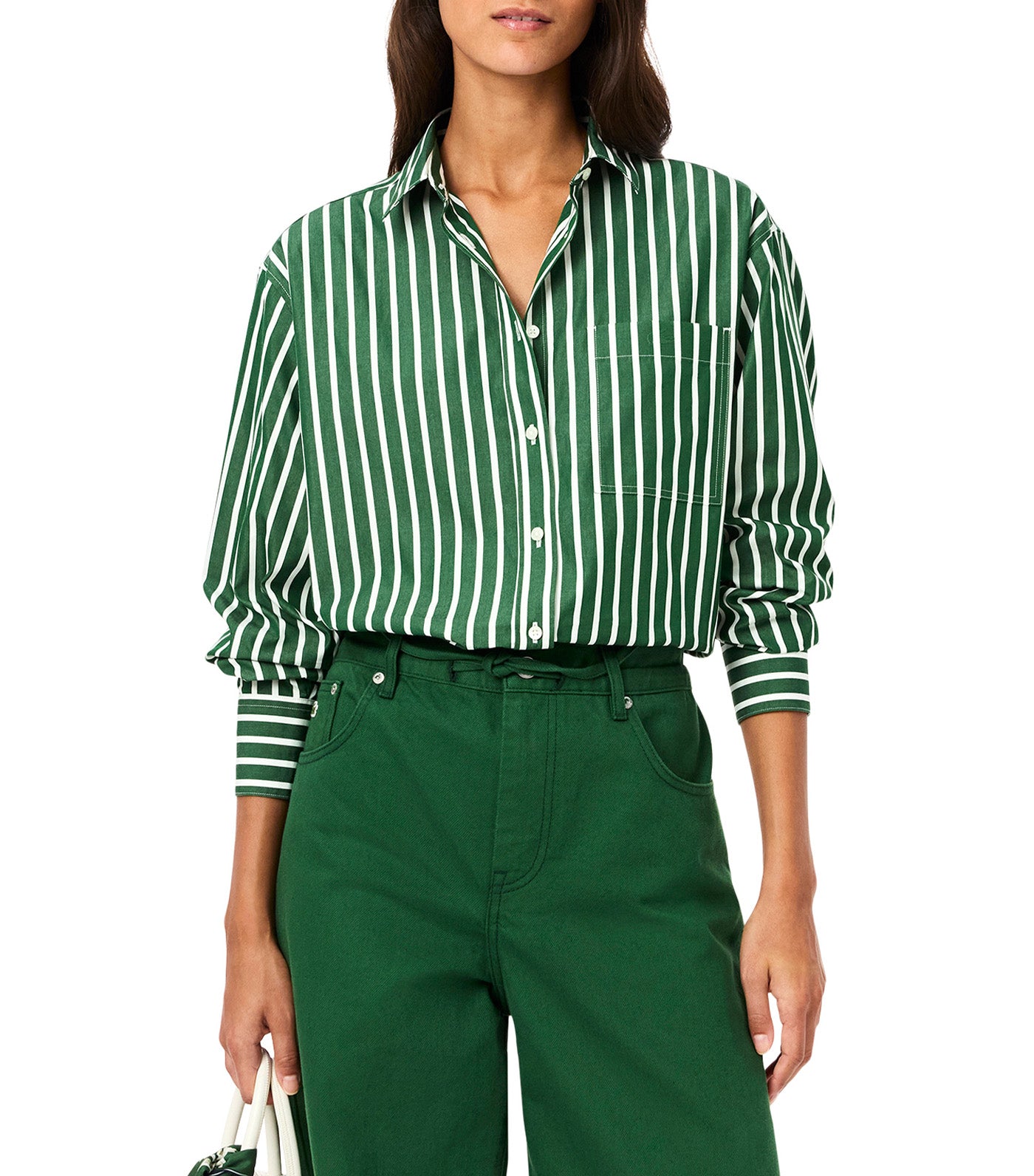 Oversized Cotton Poplin Shirt