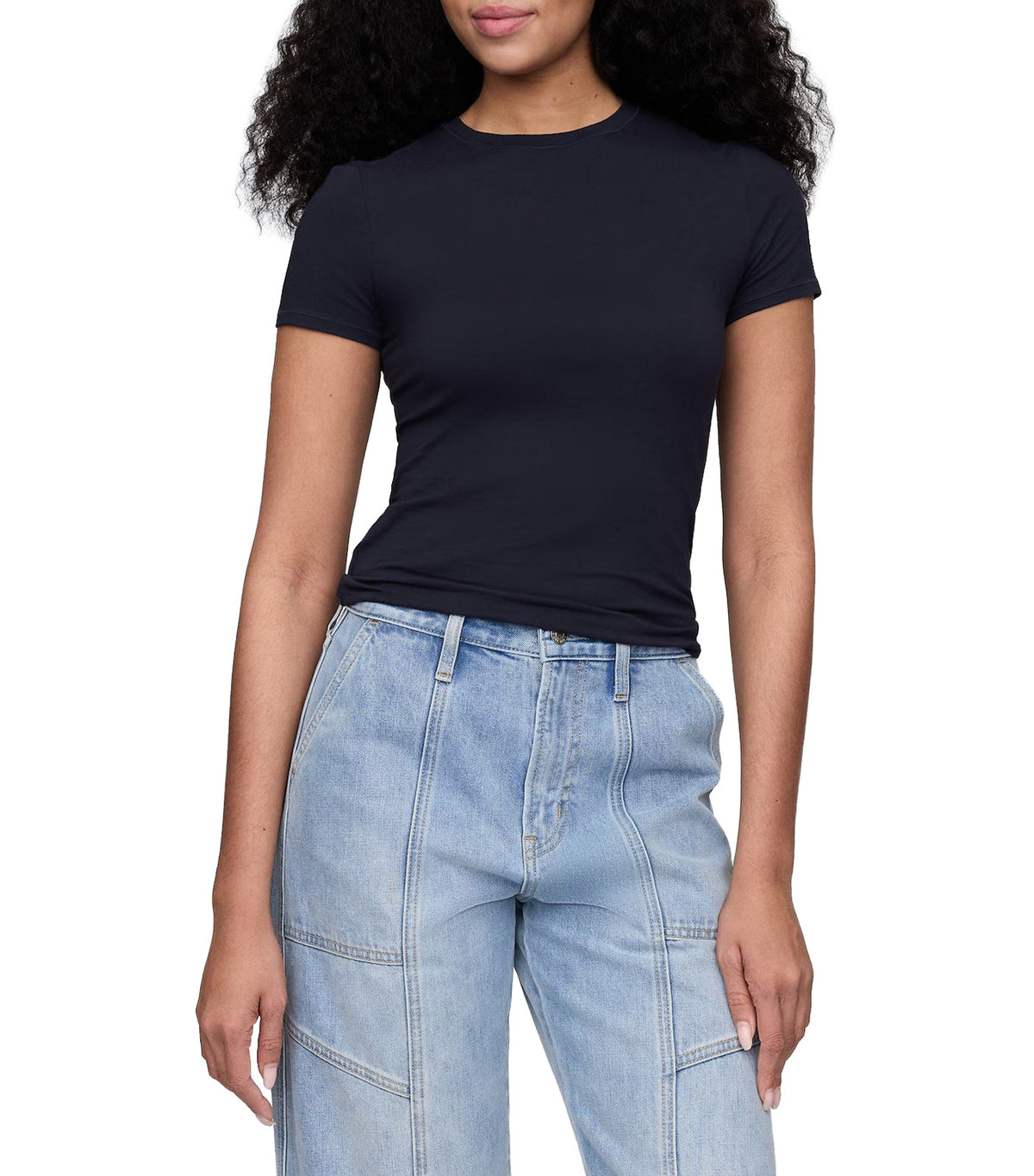 CloseKnit Jersey T-Shirt Navy Blue