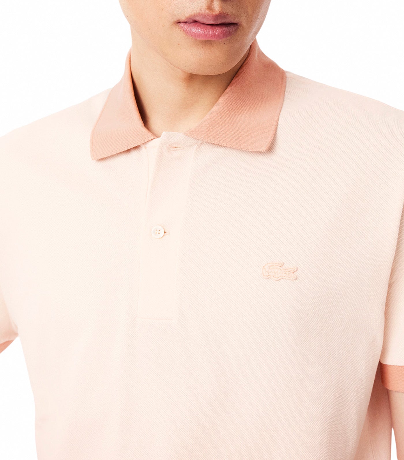 Classic Fit Ombré Print L.12.12 Polo Shirt