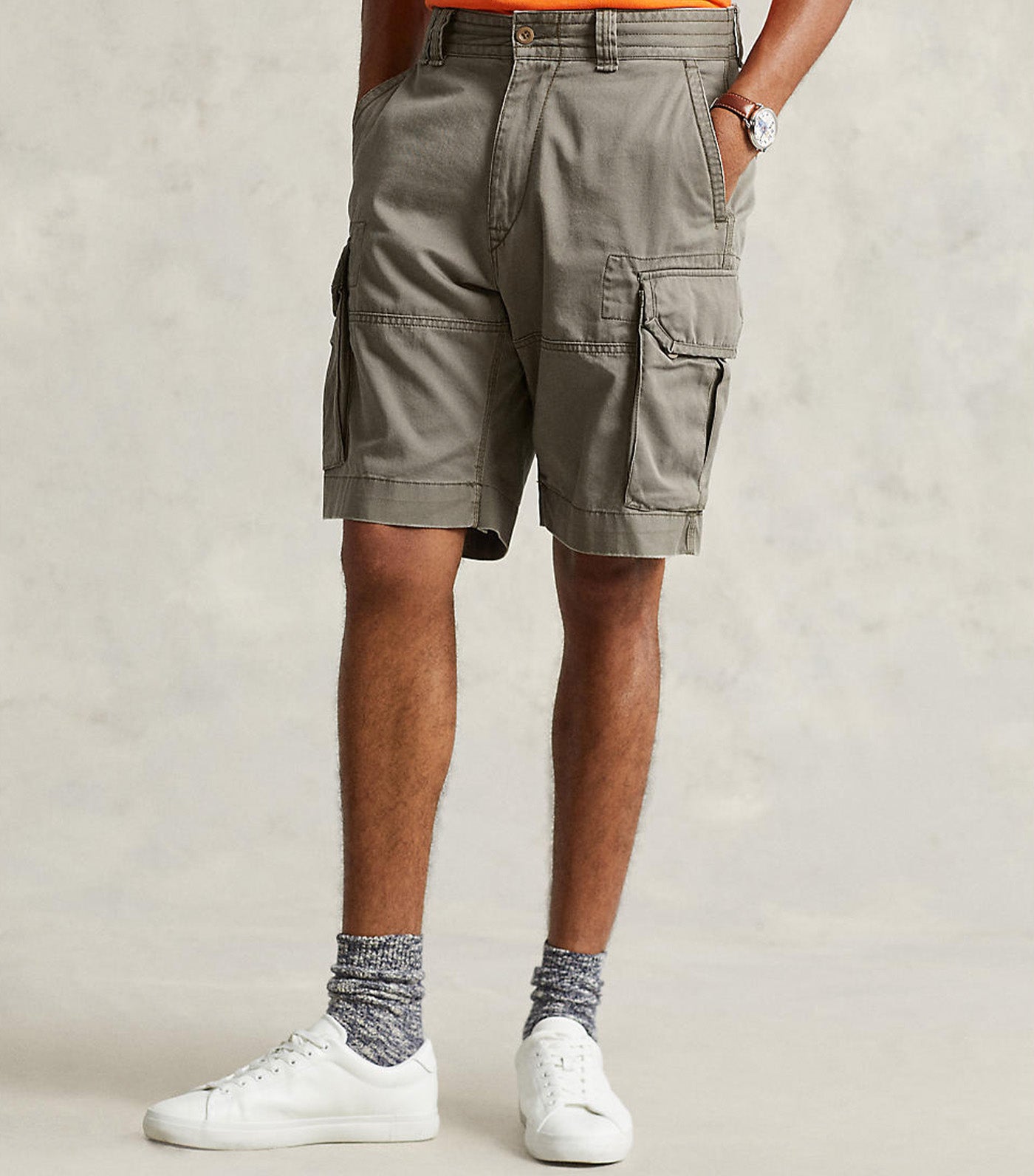 Men's 10.5-Inch Classic Fit Twill Cargo Short