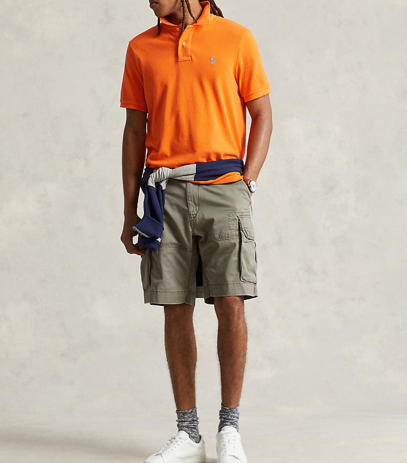 Men's 10.5-Inch Classic Fit Twill Cargo Short