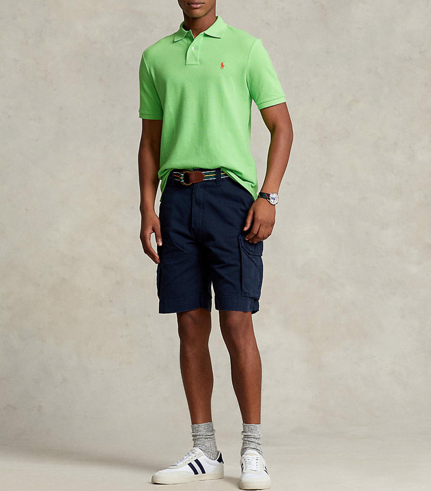 Men's 10.5-Inch Classic Fit Twill Cargo Short