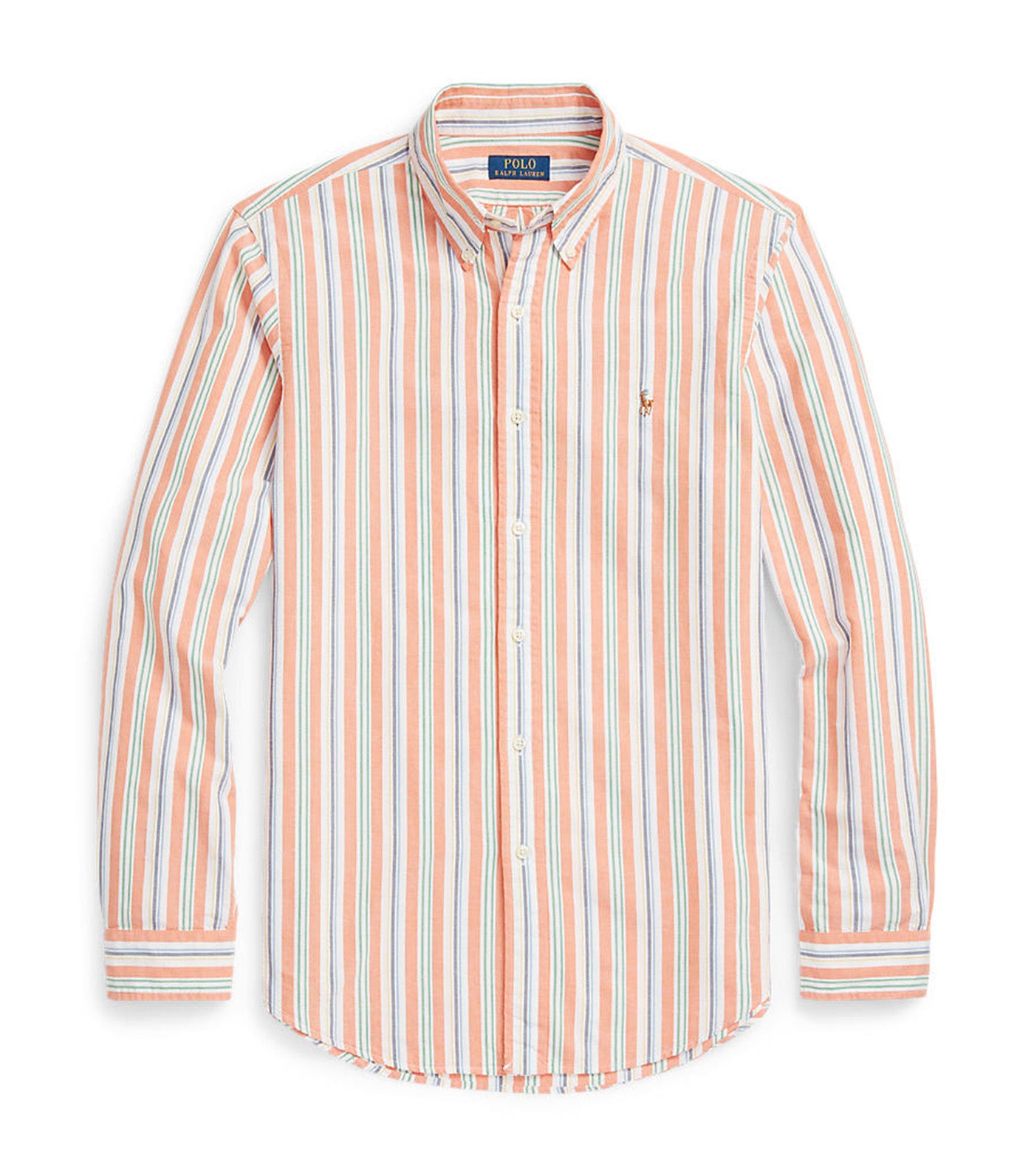 Men's Custom Fit Striped Oxford Shirt