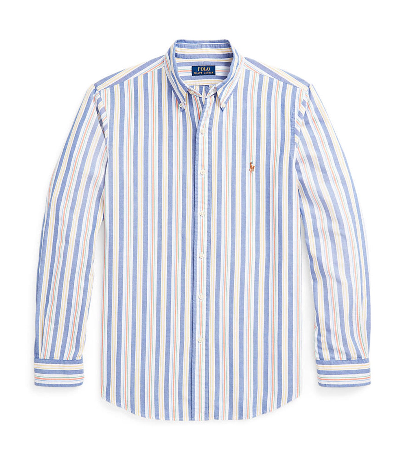 Men's Custom Fit Striped Oxford Shirt