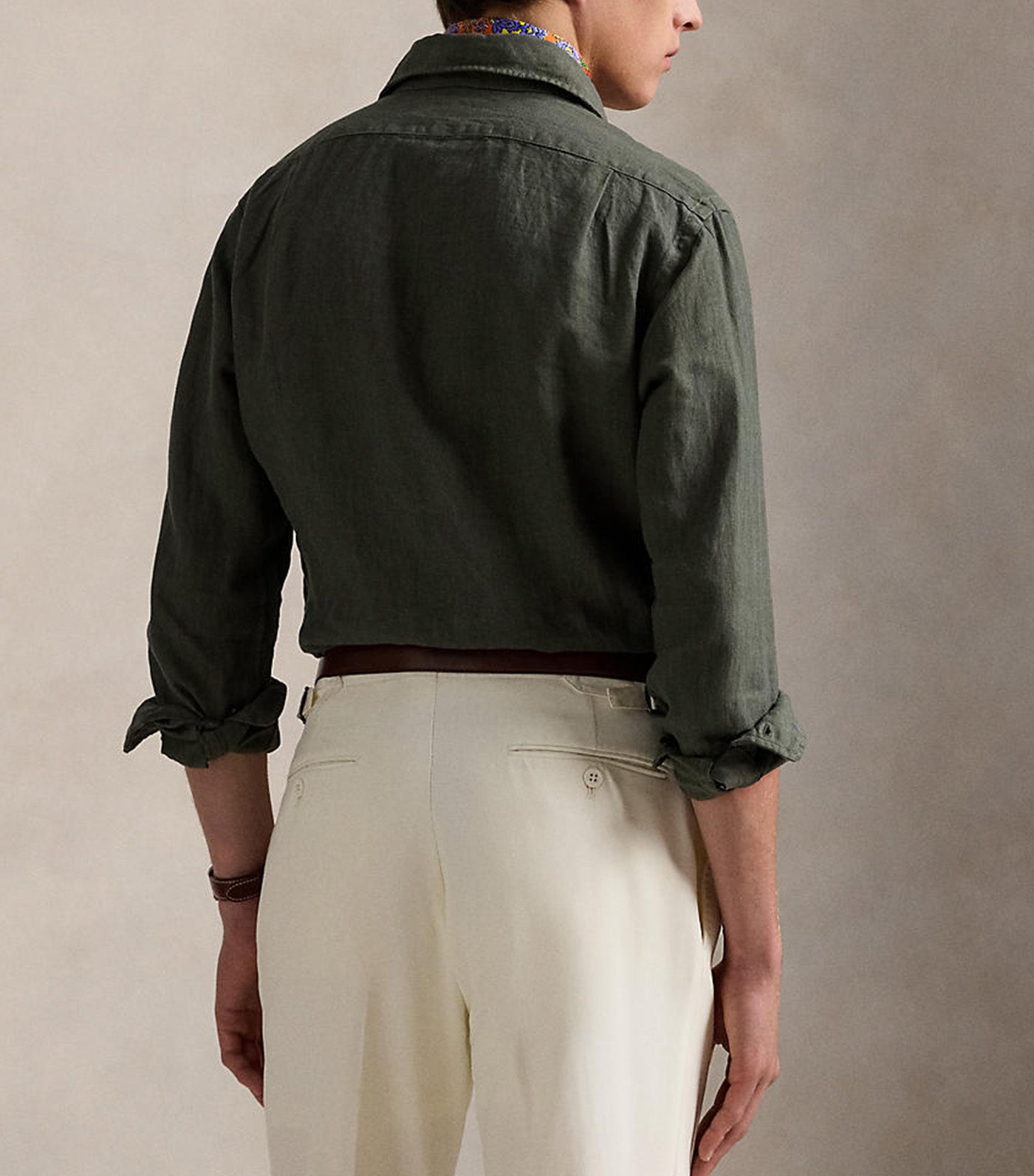 Men's Classic Fit Linen Shirt