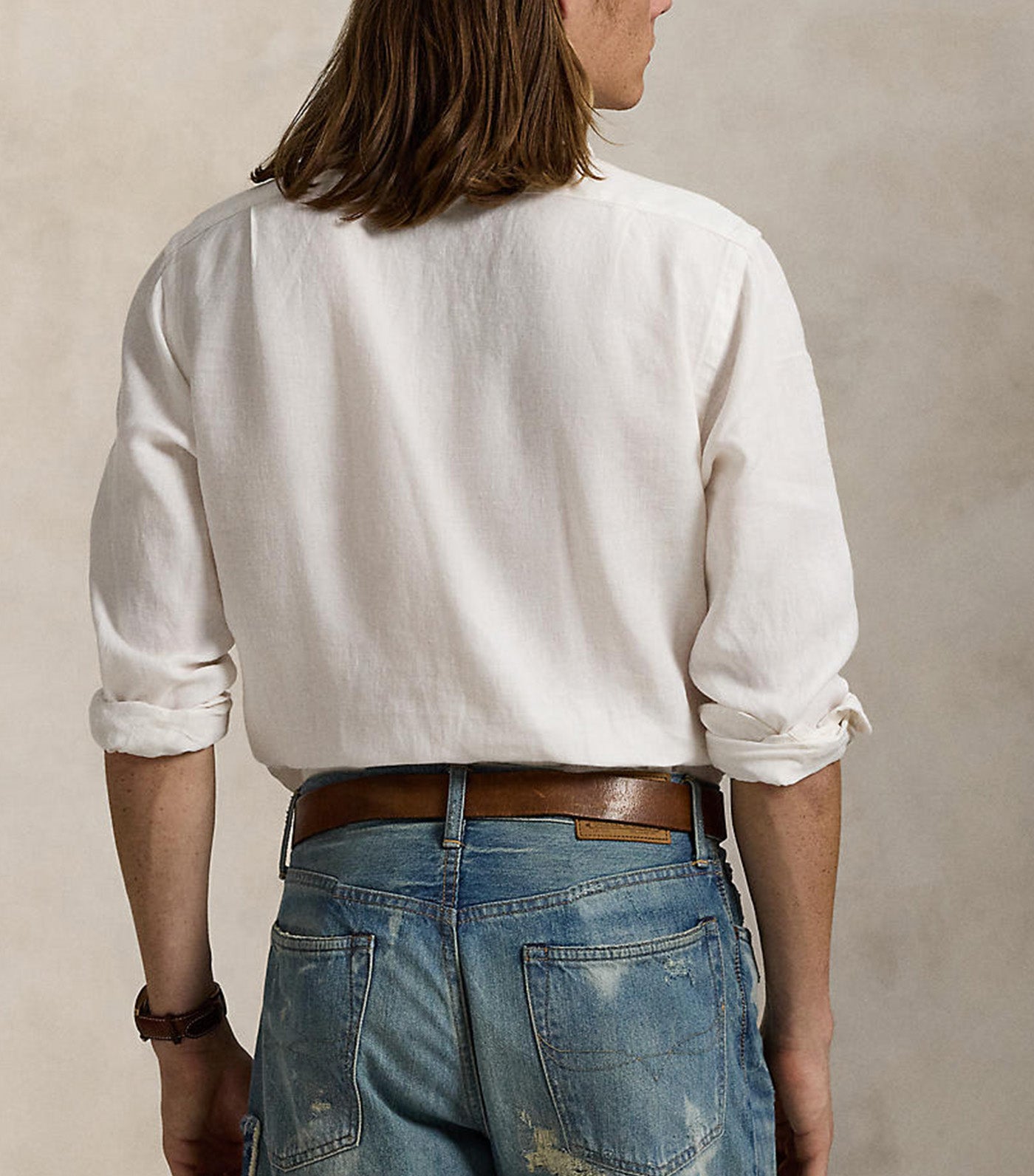 Men's Classic Fit Linen Shirt