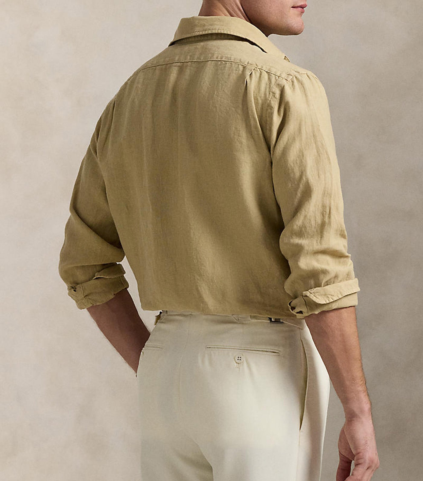Men's Classic Fit Linen Shirt