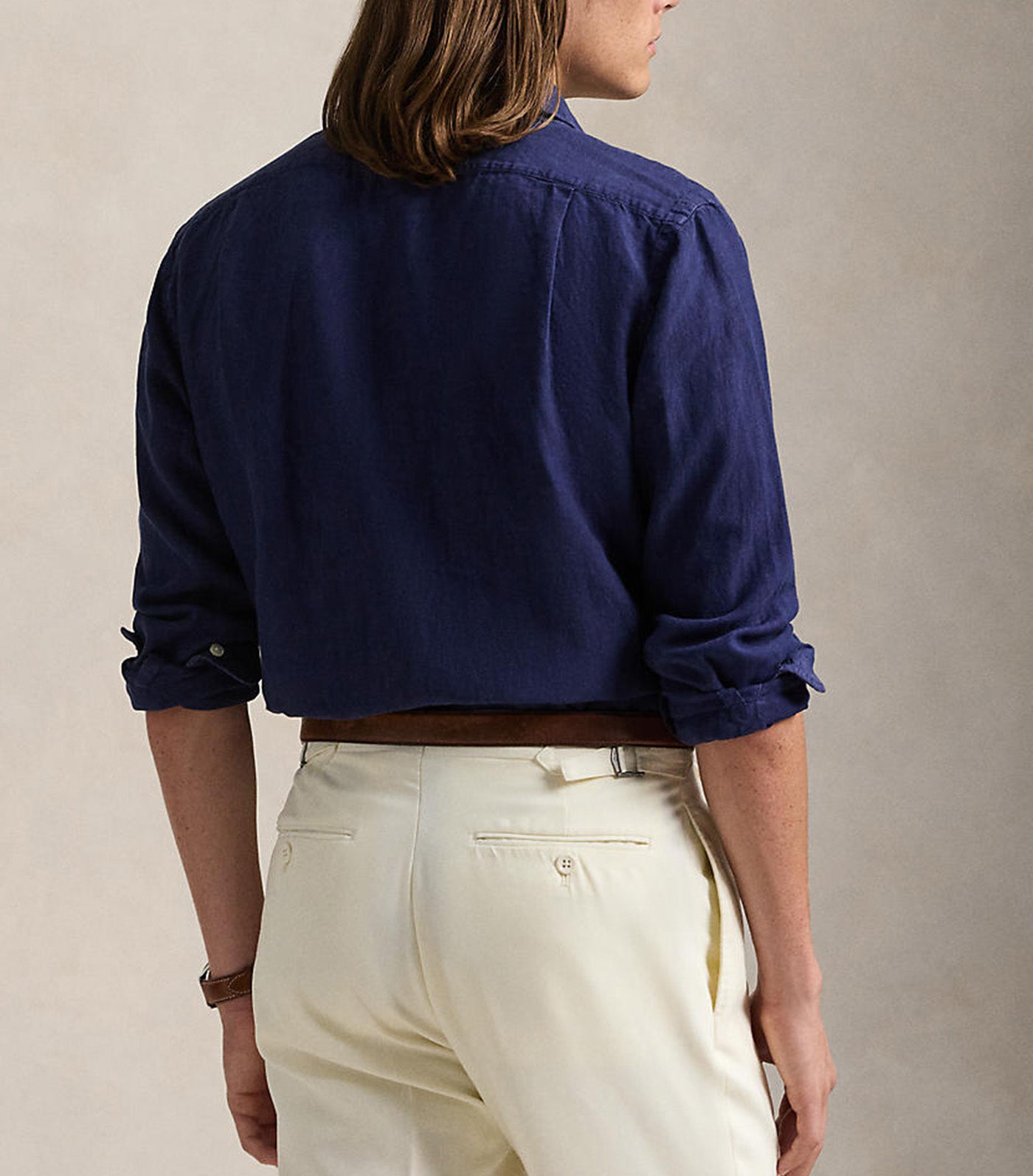 Men's Classic Fit Linen Shirt