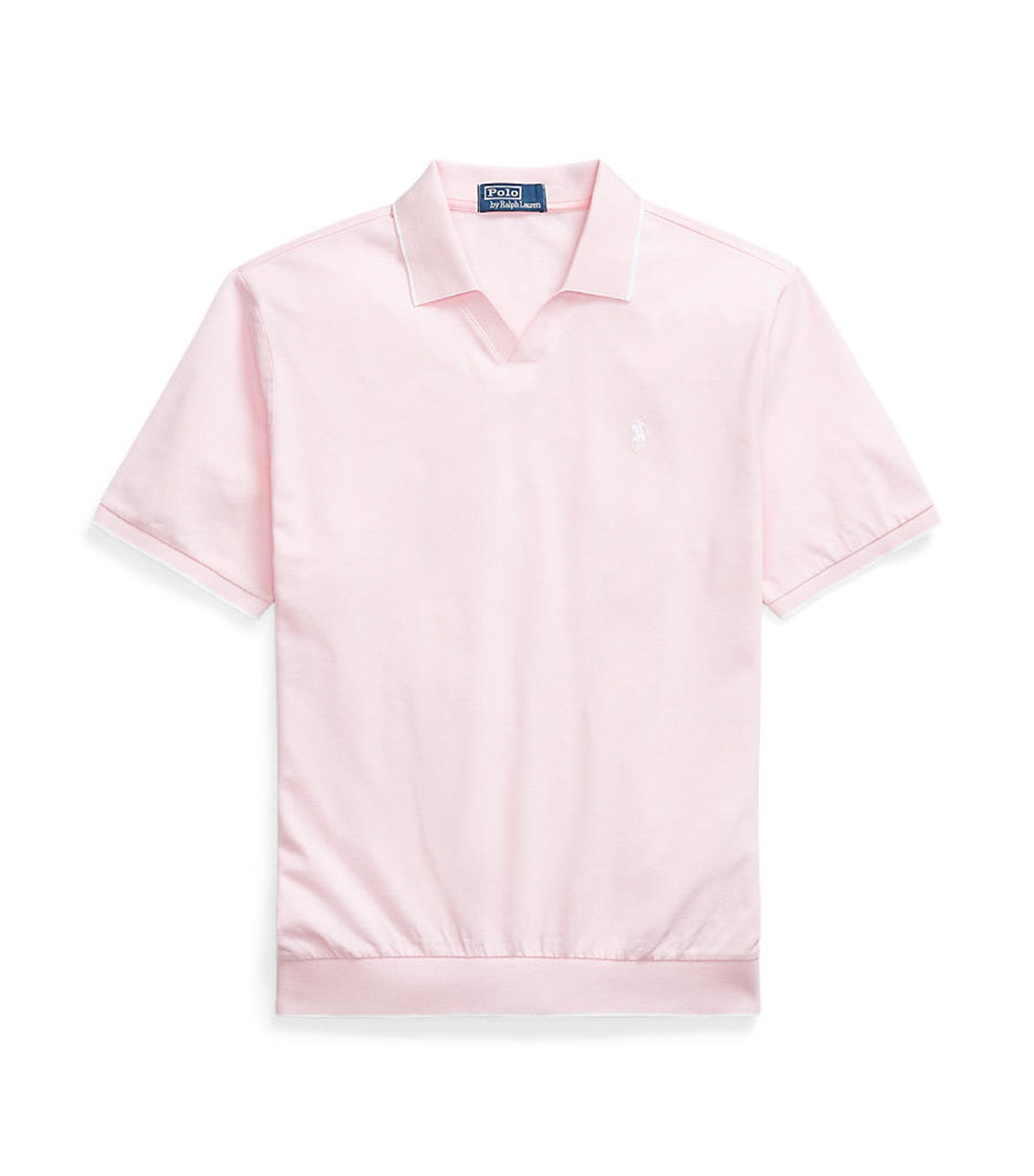 Men's Jacquard Mesh Polo Shirt