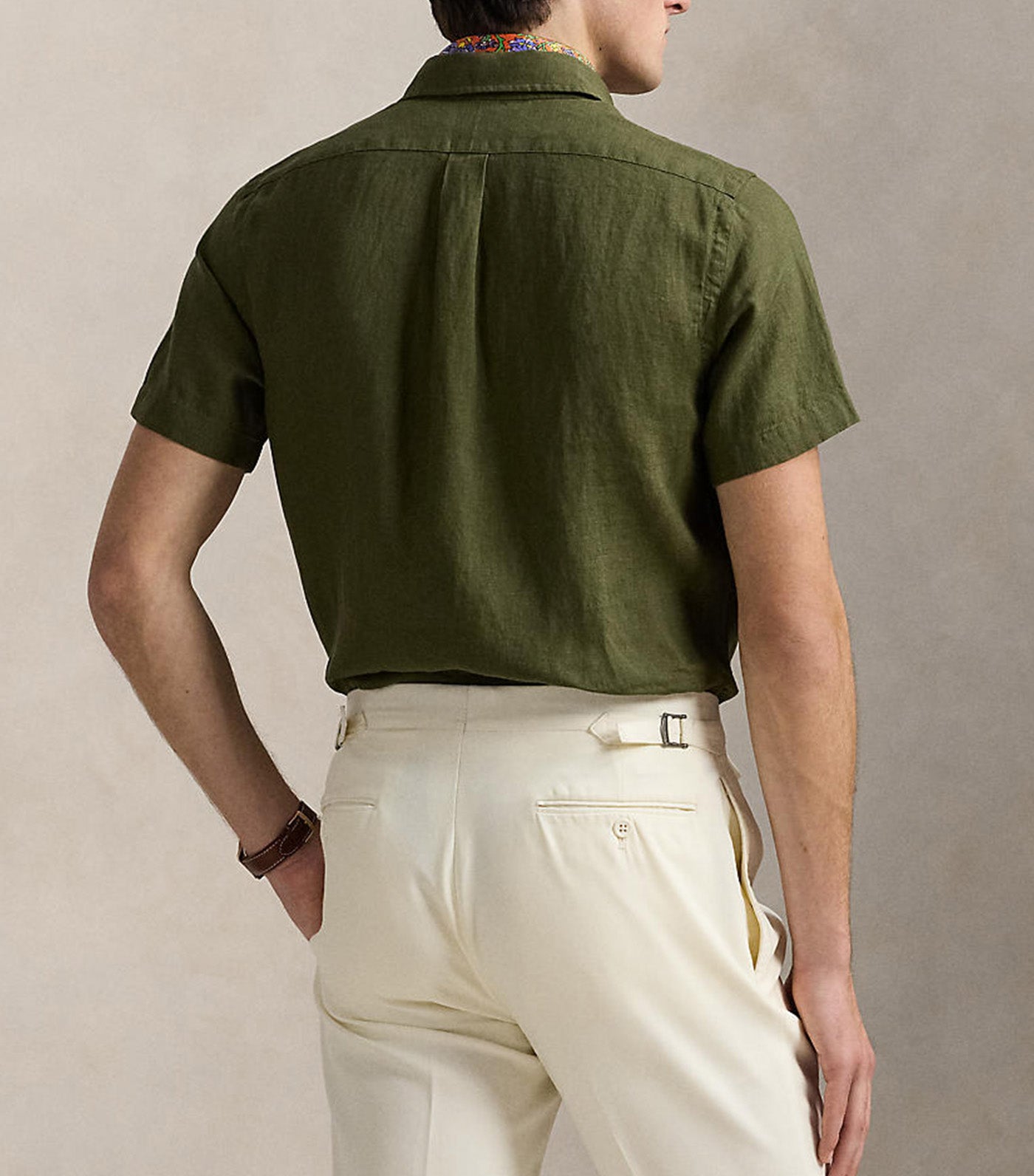 Men's Custom Fit Linen Shirt