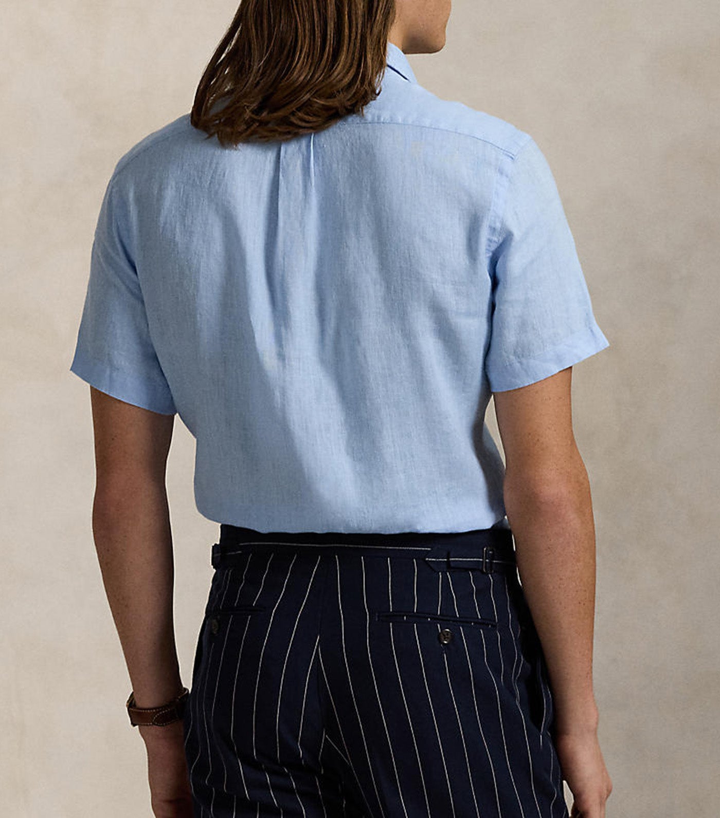 Men's Custom Fit Linen Shirt