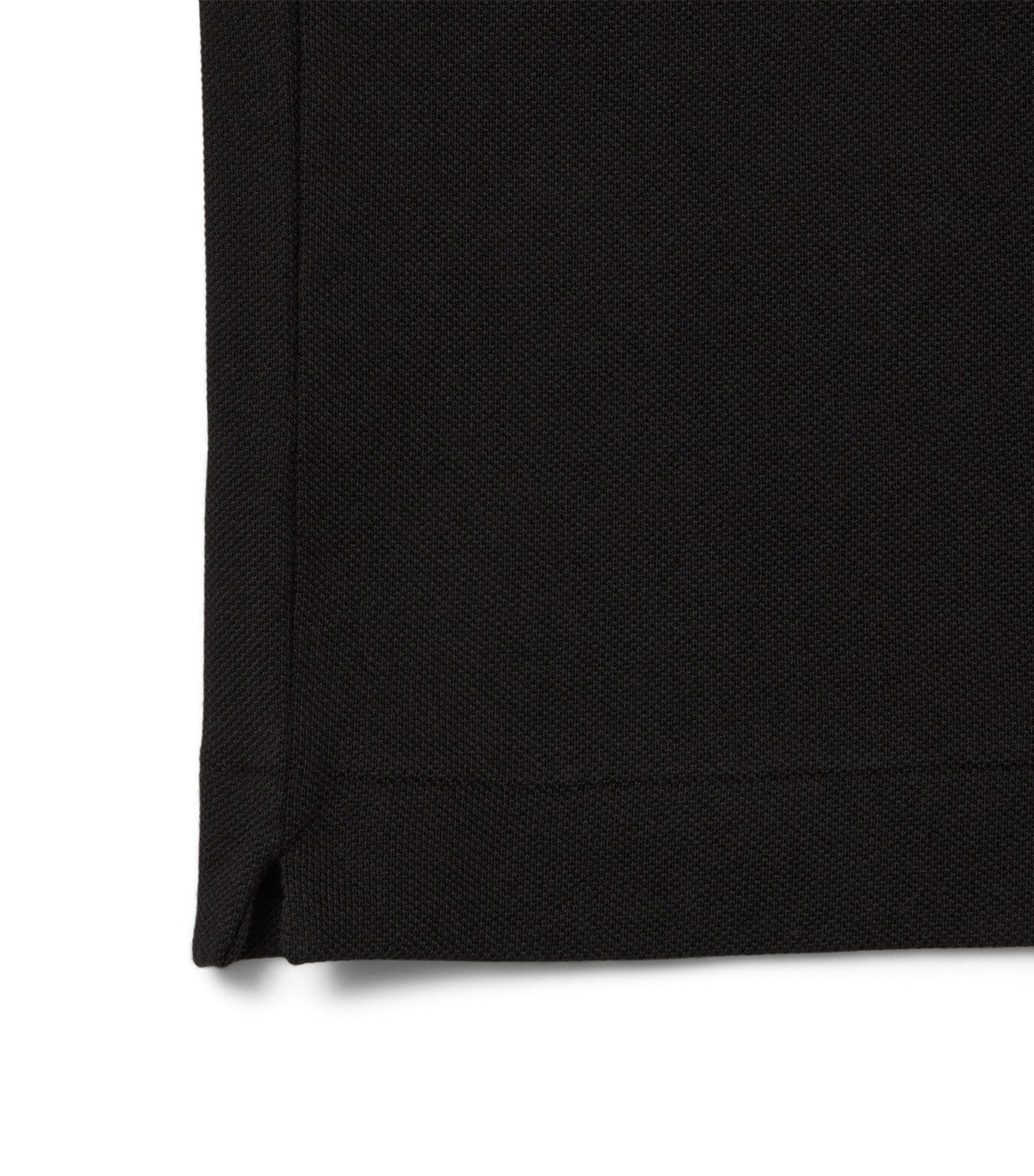 Men's Regular Fit Trim Accent L.12.12 Polo Black